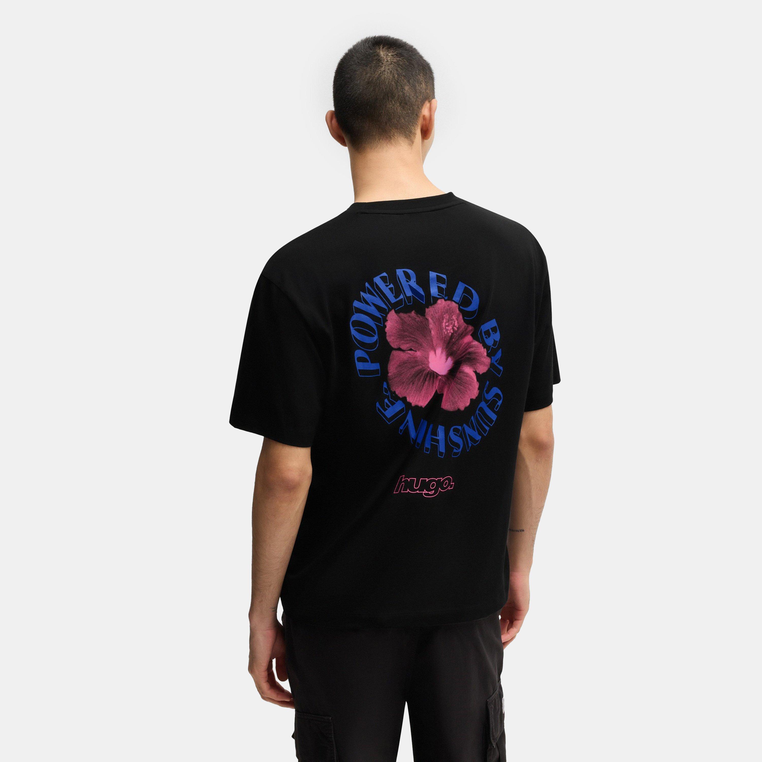 Black 001 - Hugo - Men's Napoka 01 Regular Fit T-Shirt - 3