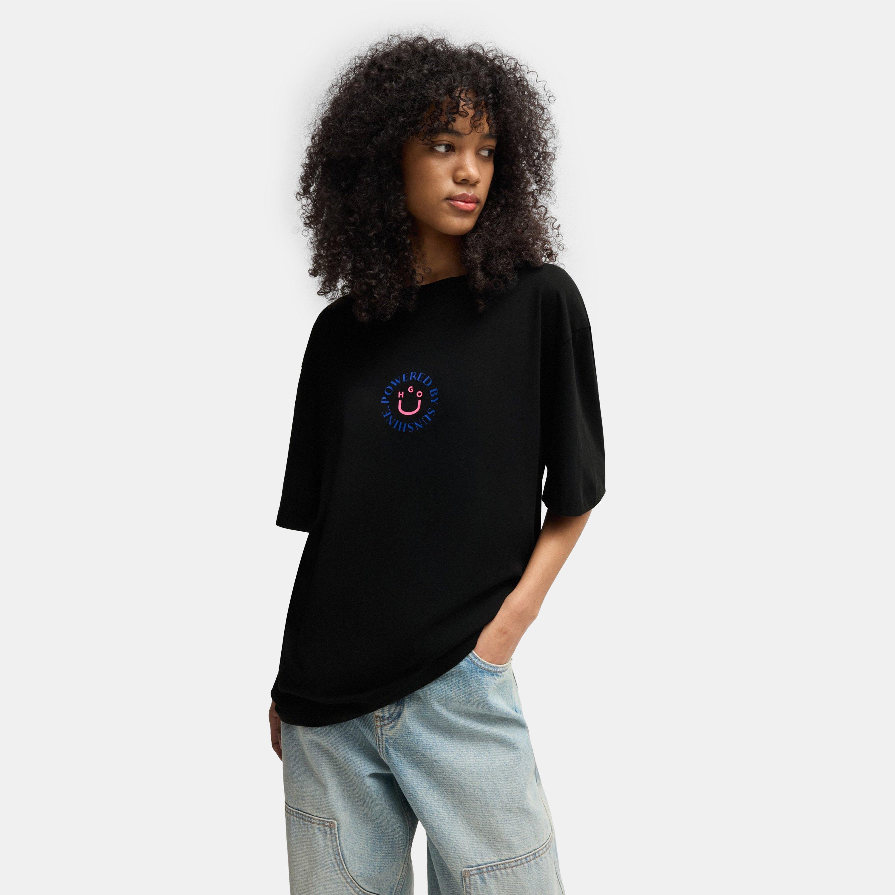 Black 001 - Hugo - Men's Napoka 01 Regular Fit T-Shirt - 4