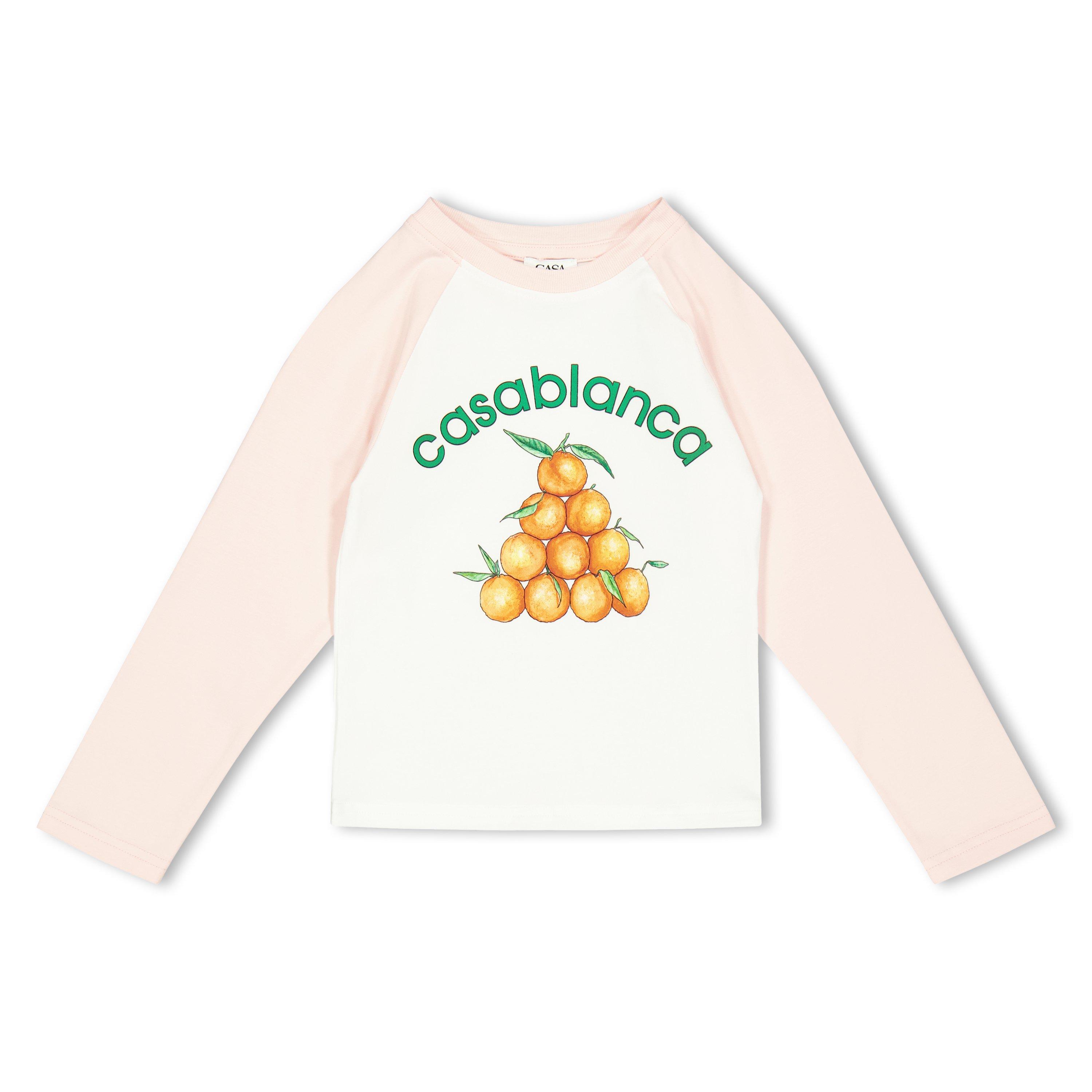 Wht/Pink - Casablanca - Casa Bsball Tee Jn63 - 1