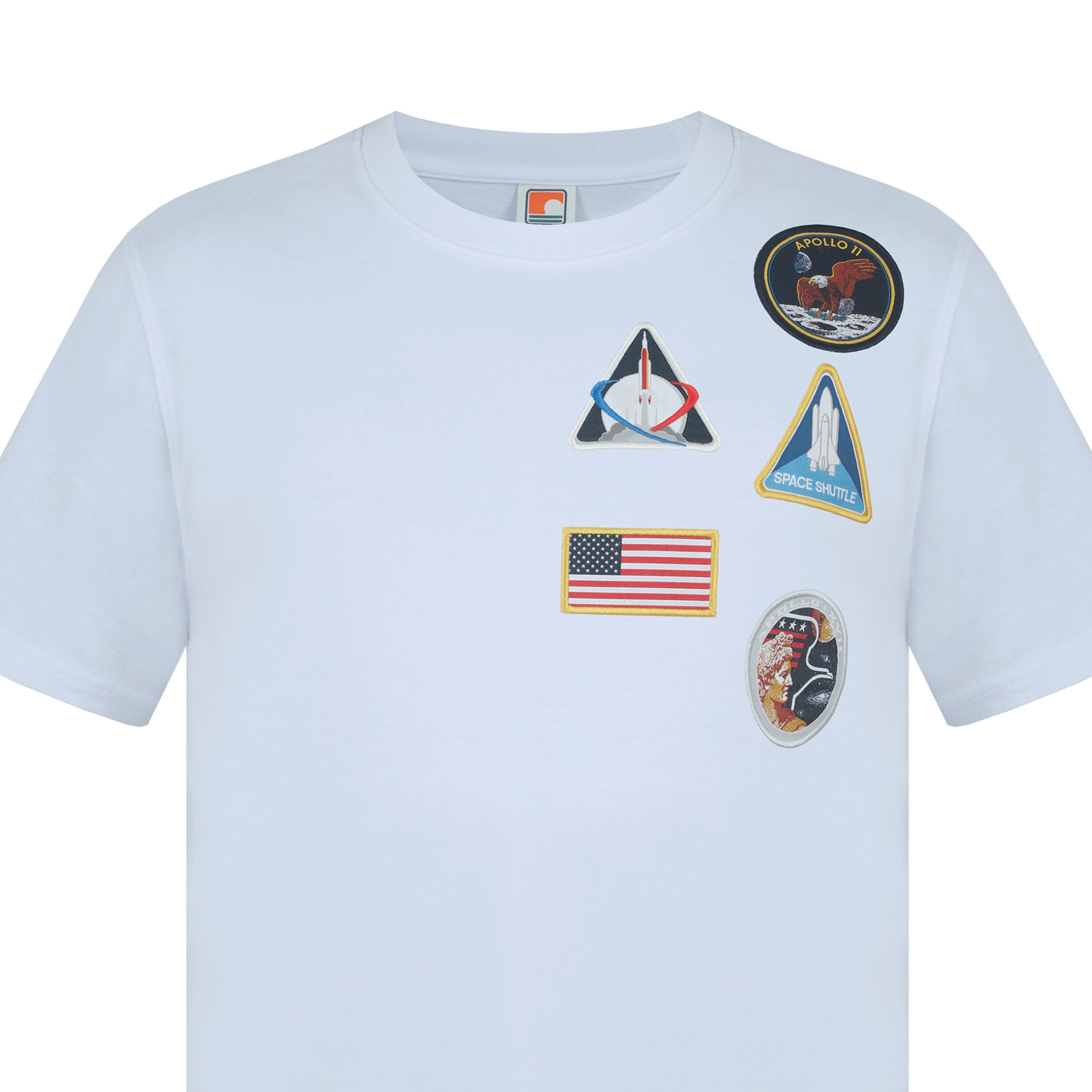 White - SoulCal - Mens NASA Regular Fit T-Shirt - 4