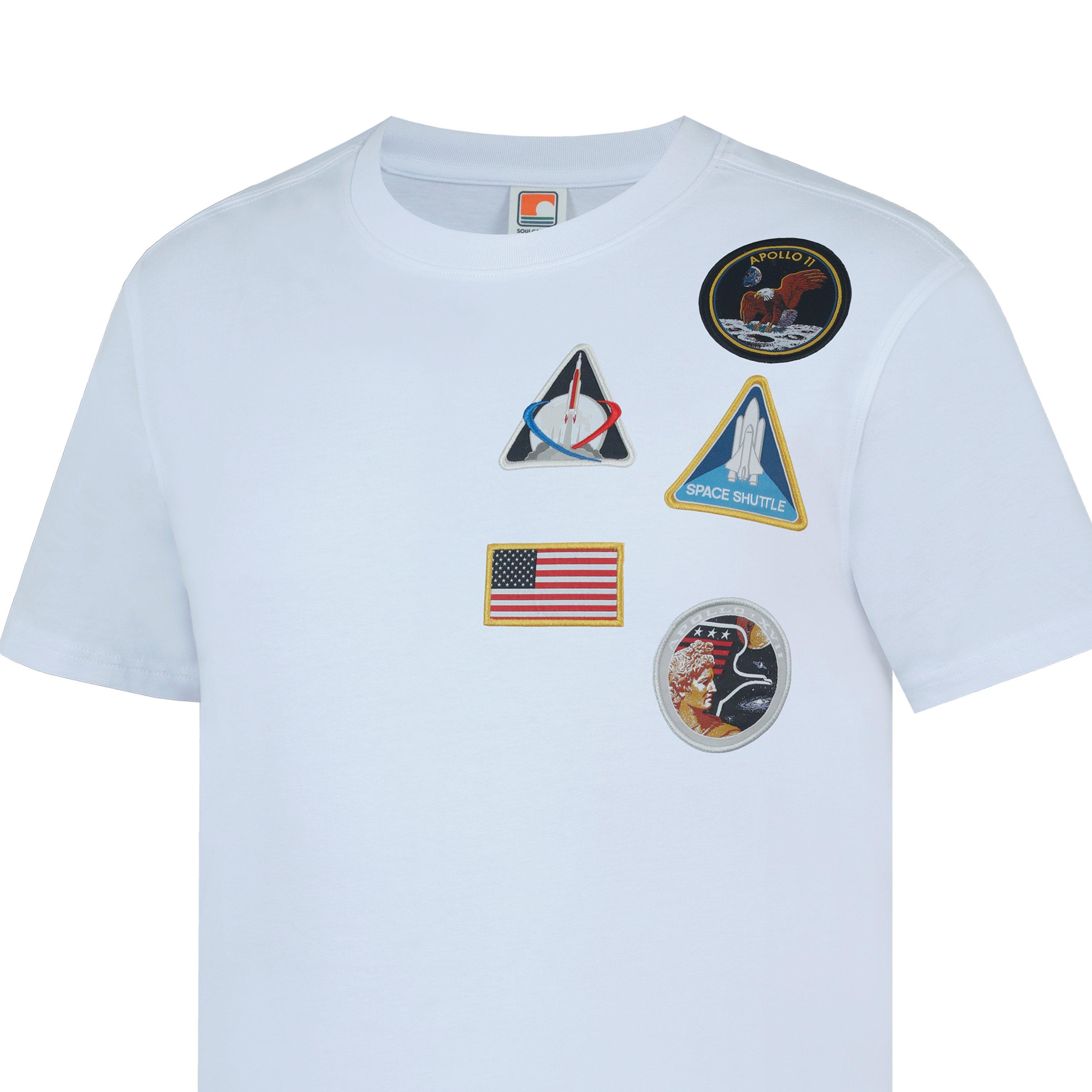 White - SoulCal - Mens NASA Regular Fit T-Shirt - 5