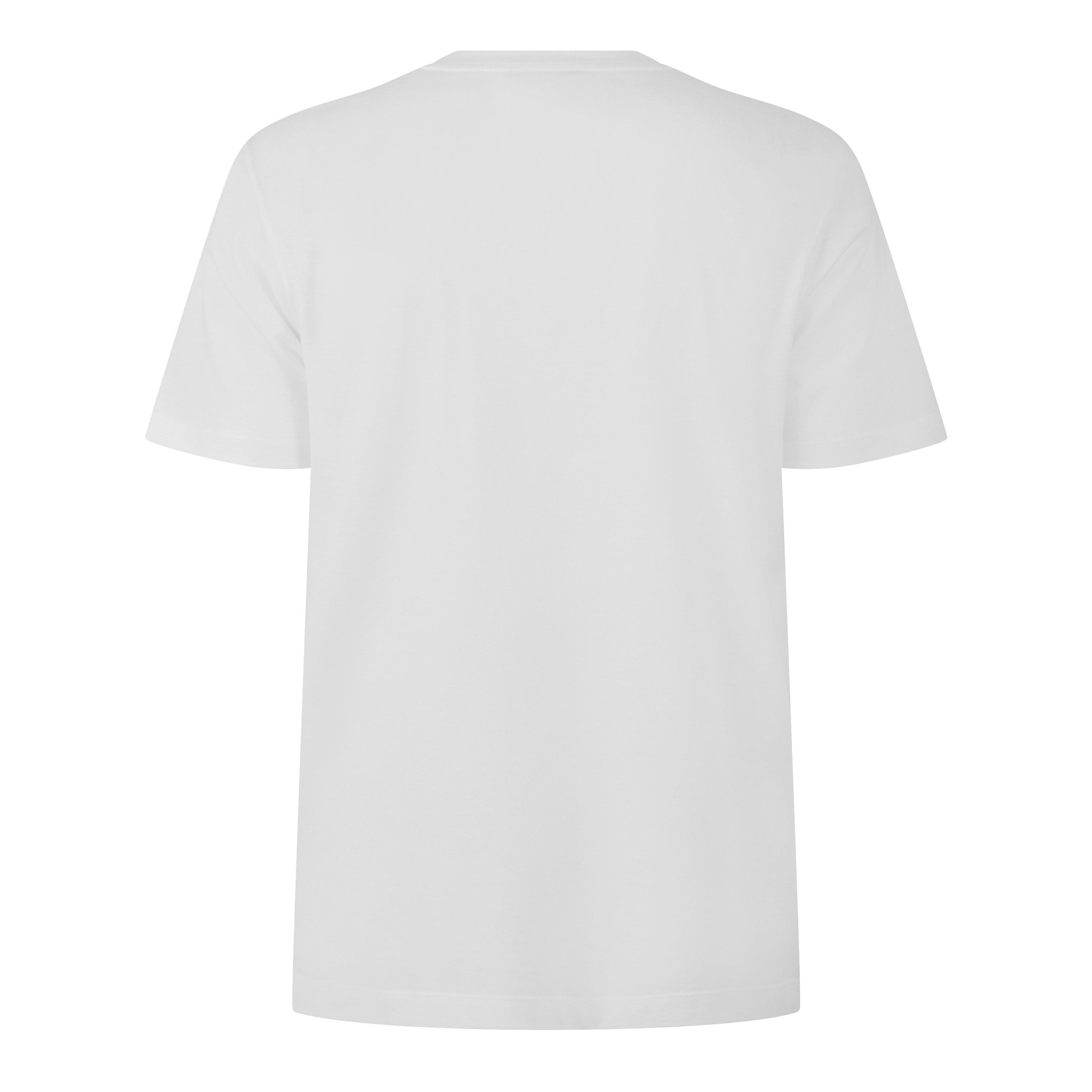 White - Paul And Shark - Men's Cotton Crew-Neck Short-Sleeve T-Shirt - 2