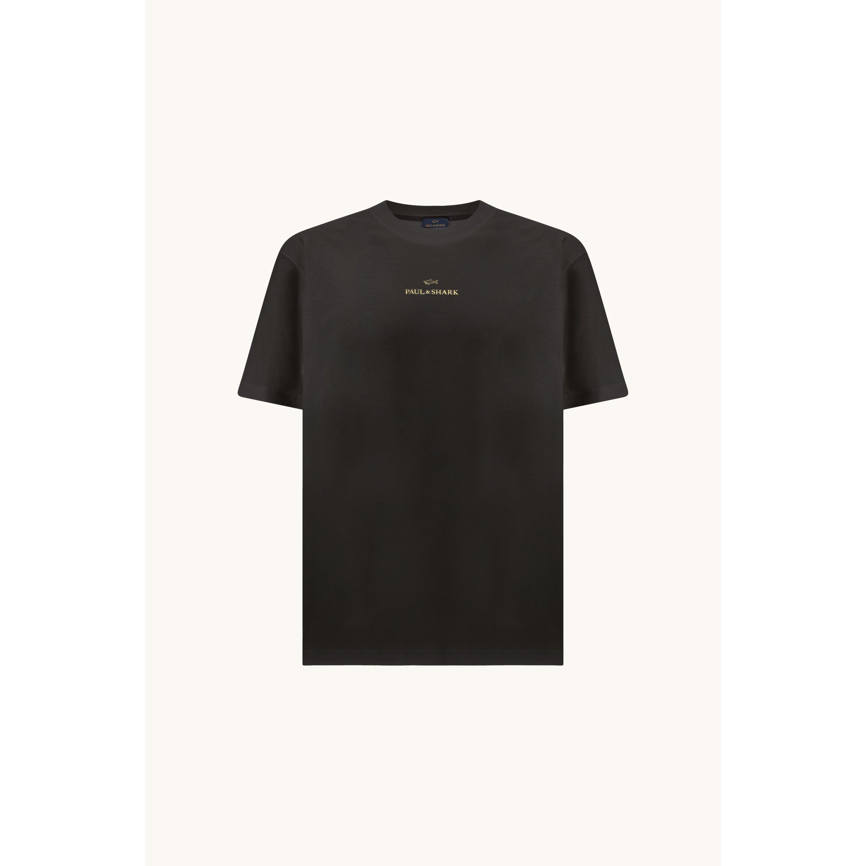 Black - Paul And Shark - P+S Cotn Jsy T-shirt Sn64