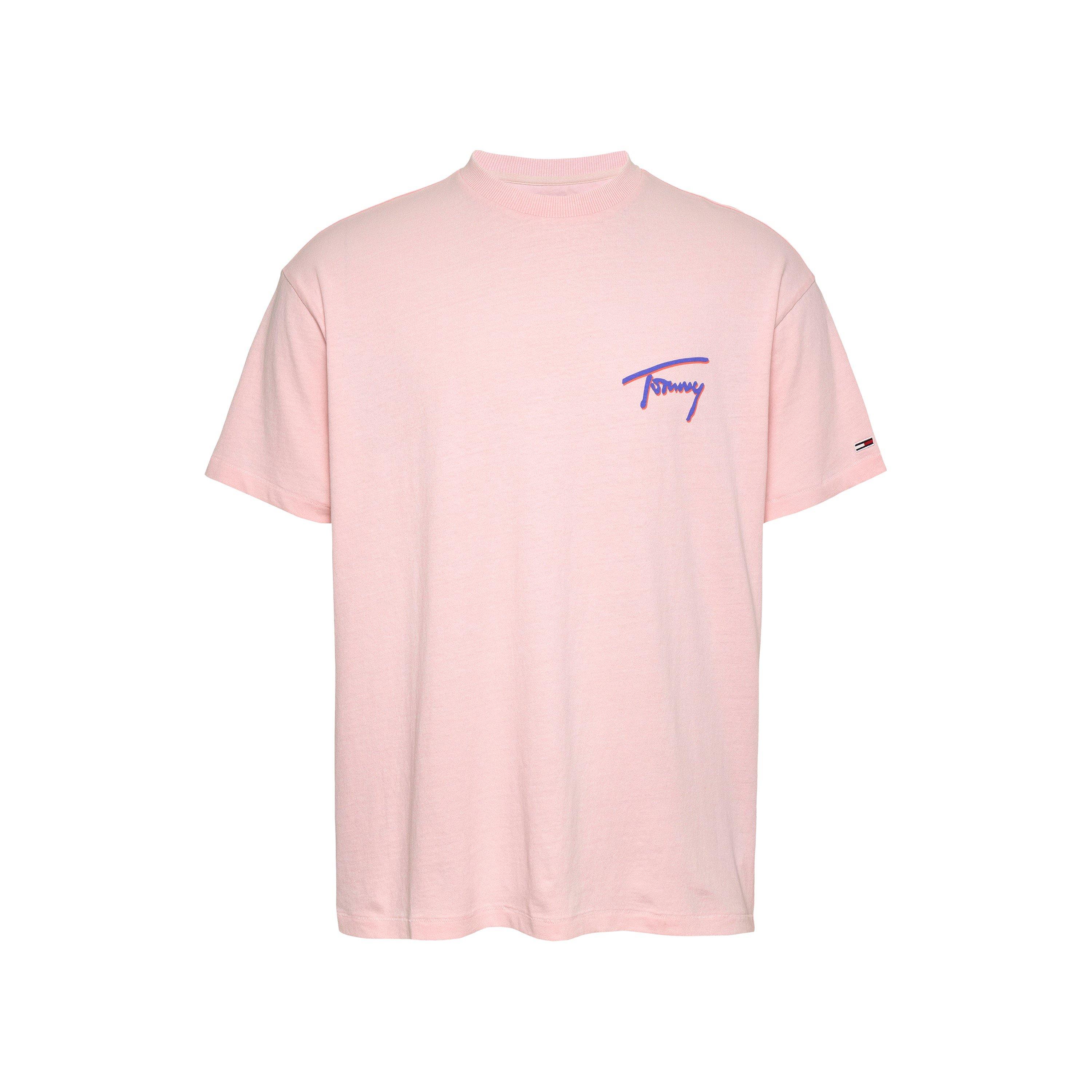 Tommy Jeans Men's Faded Graphic T-Shirt - Precious Pink - XS