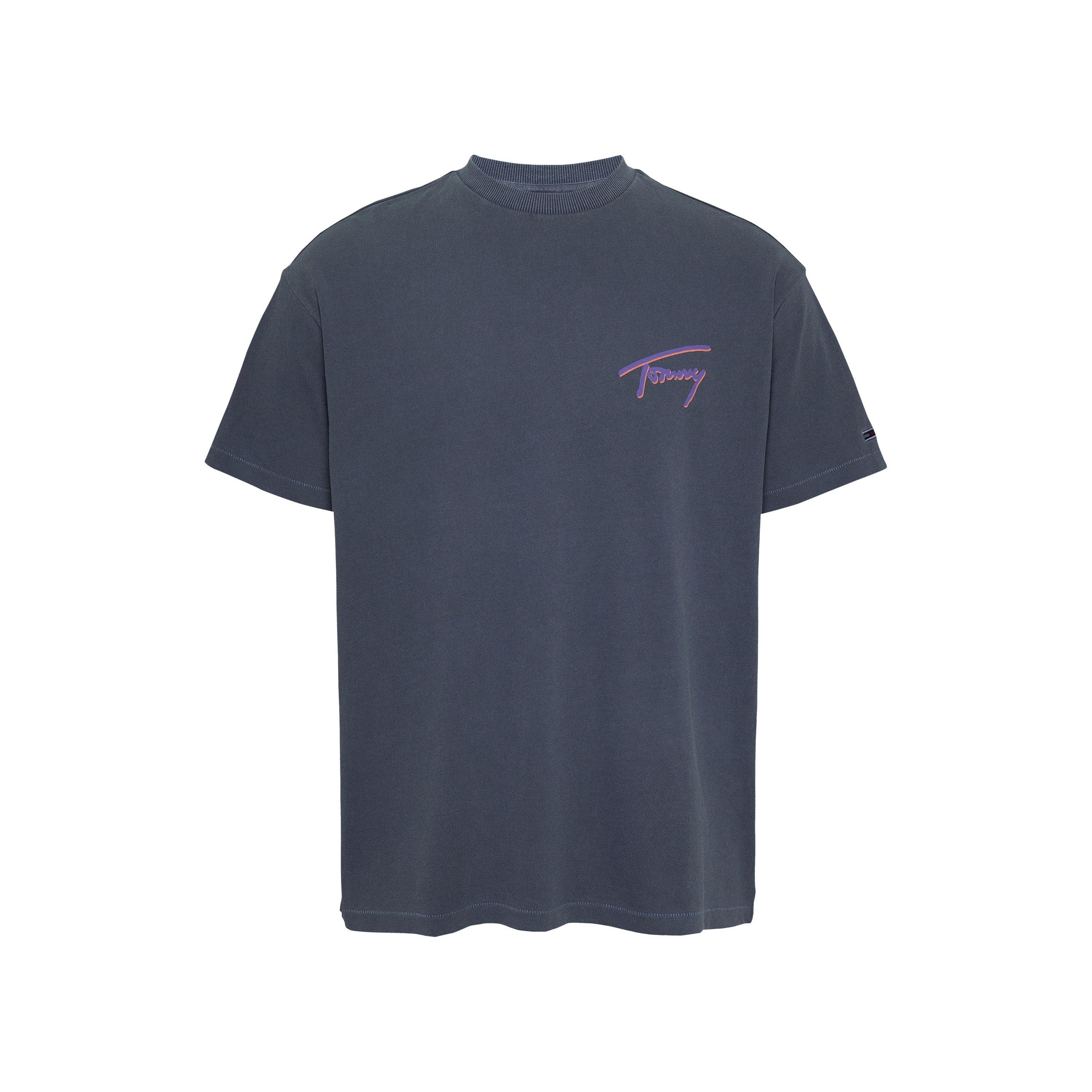 Tommy Jeans Men's Faded Graphic T-Shirt - Dark Night Navy - XS
