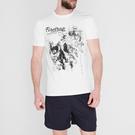 Sweatshirt New Balance Impact Half Zip preto branco rosa - Firetrap - Graphic T-Shirt Mens - 2