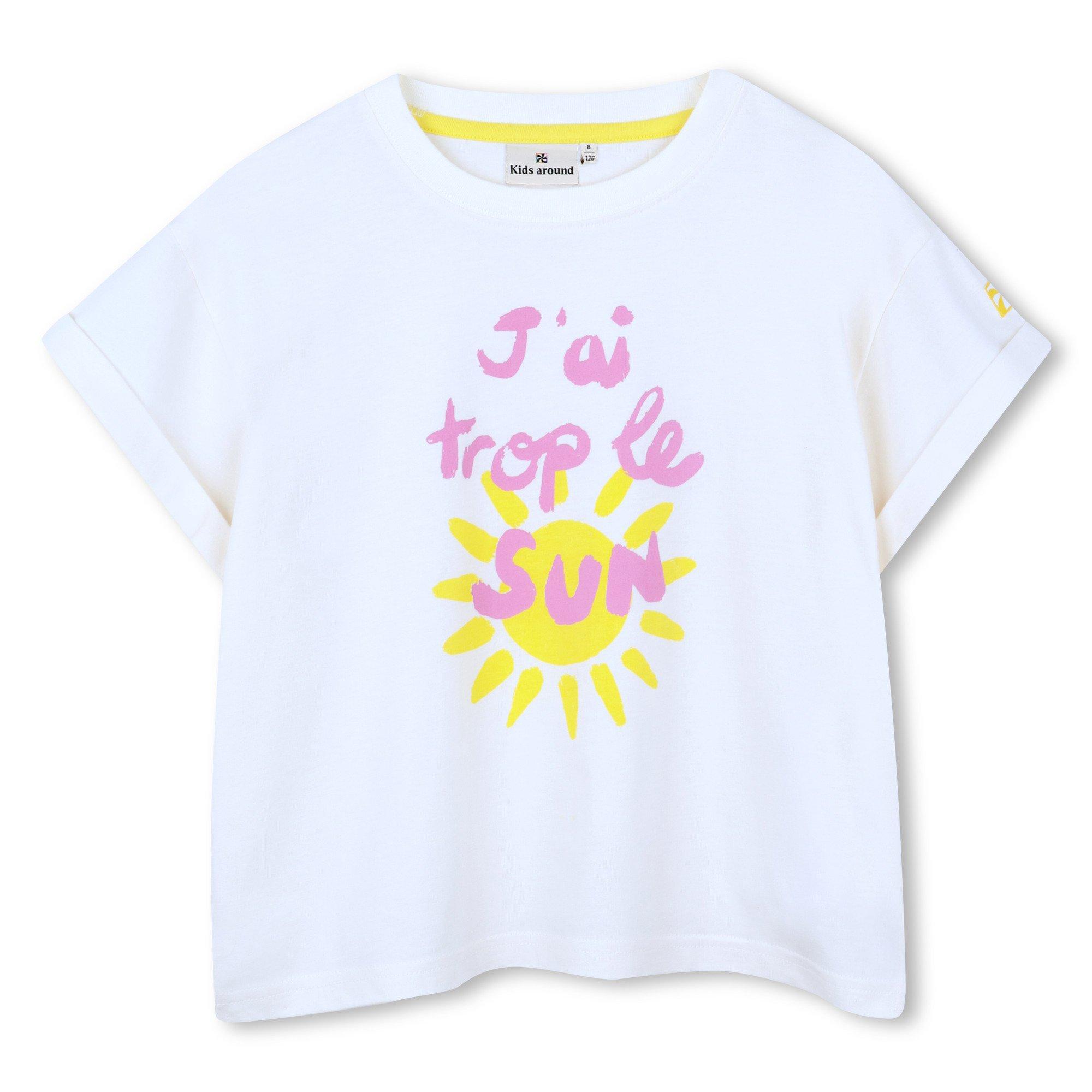Kids Around Girls T-Shirt - Cream - 8Y