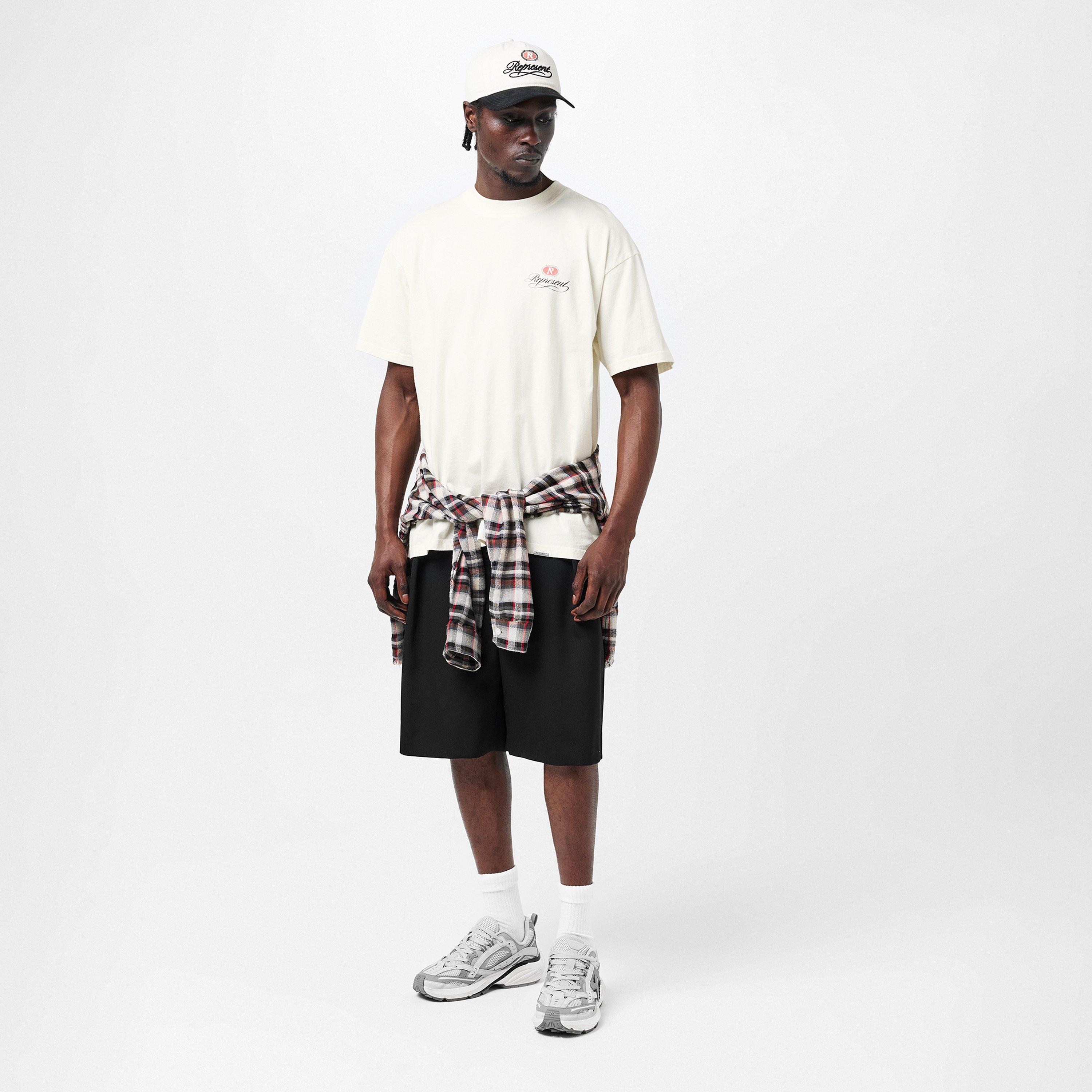 Aged White - Represent - Men's Grand Vintage Oversized T-Shirt - 6