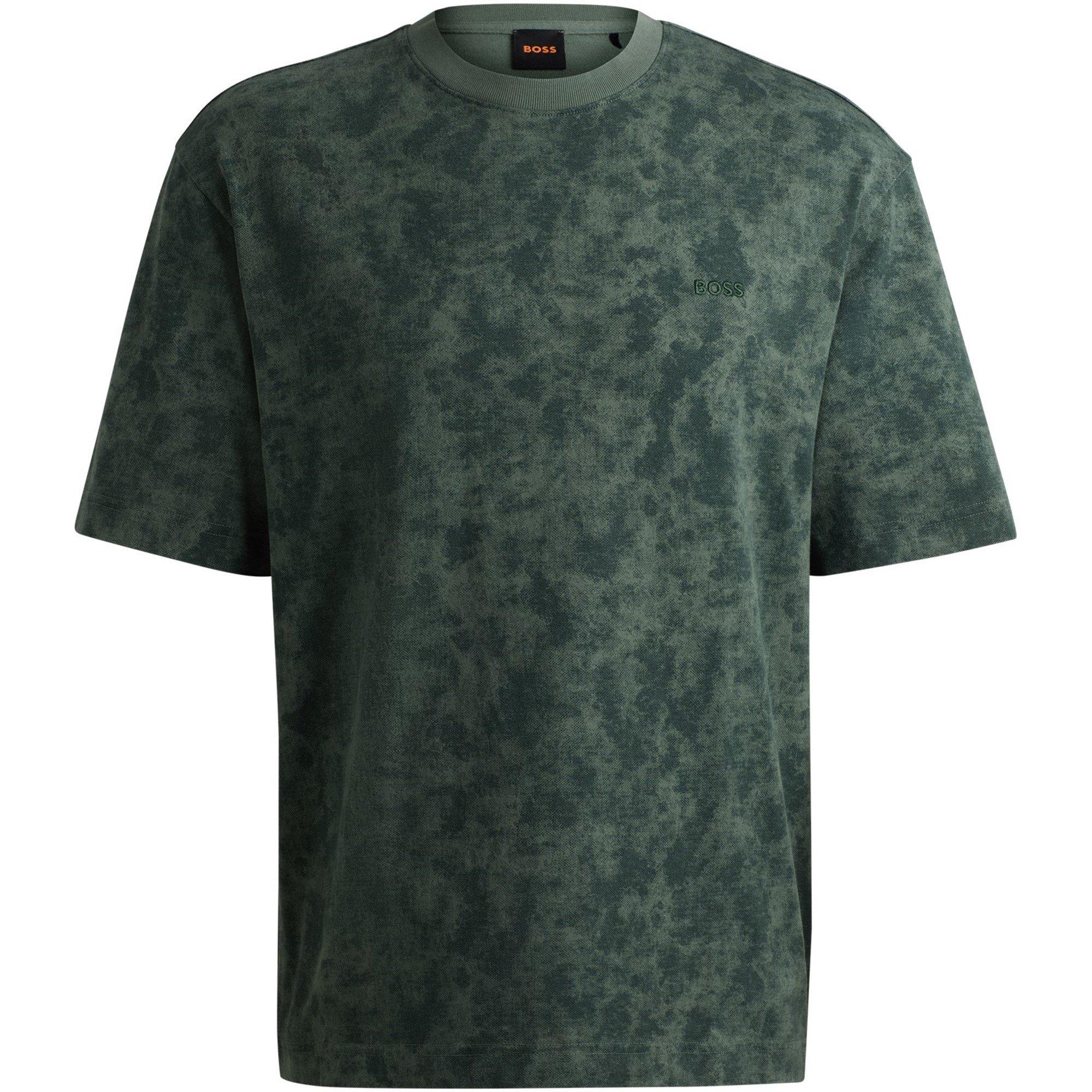 Open Green 341 - Boss - Men's TeCamoOver Oversized T-Shirt