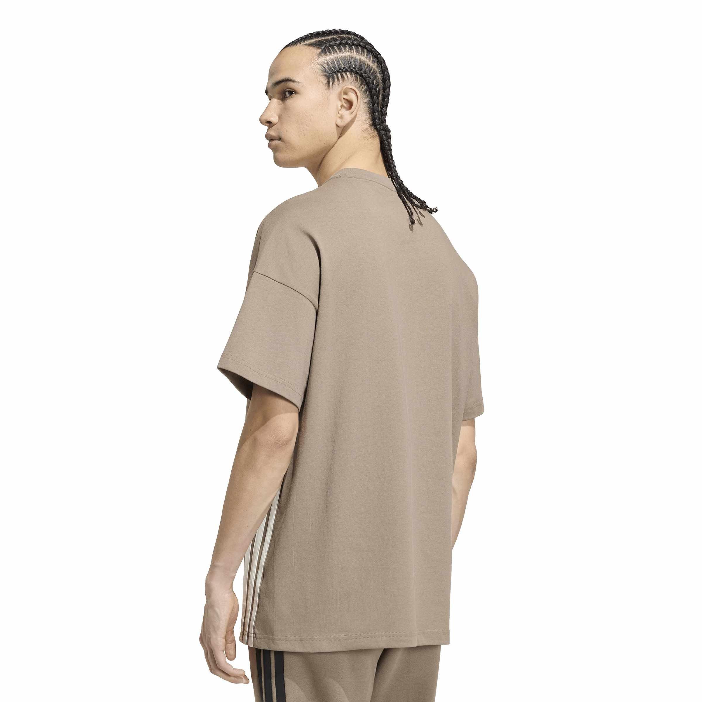 Khaki/White - adidas - Adidas Ak 3S Tee Sn64 - 3
