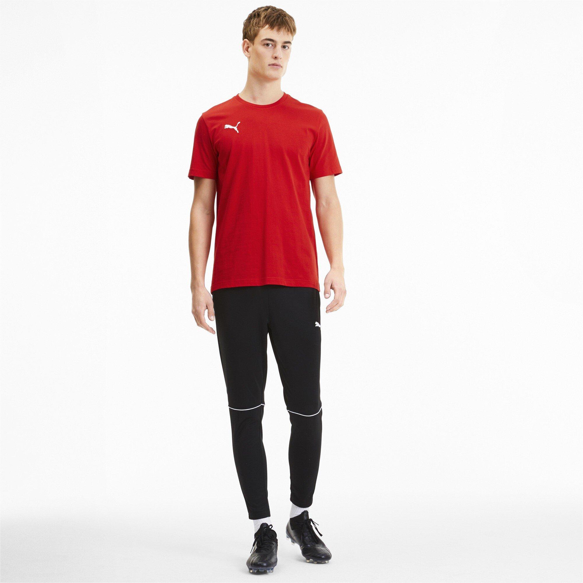 Puma Red - Puma - Puma Teamgoal 23 Casuals Tee T-Shirt Mens - 5