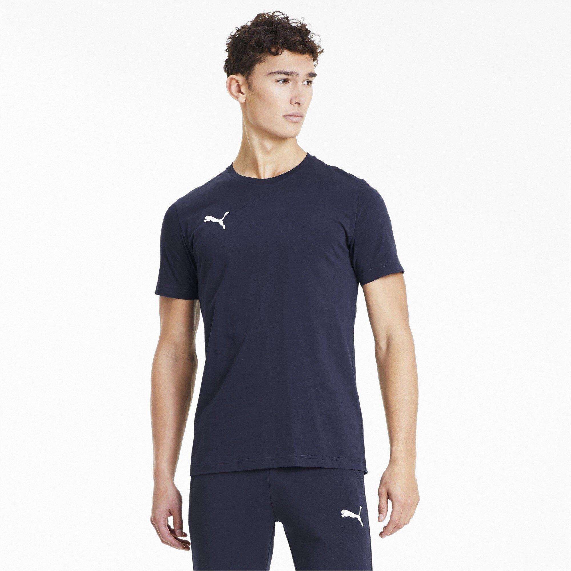 Peacoat - Puma - Puma Teamgoal 23 Casuals Tee T-Shirt Mens - 3