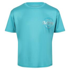 Regatta logo-print short-sleeved T-shirt Grau