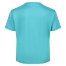 Turquoise - Regatta - quiksilver womens herringbone short sleeve camp shirt - 5