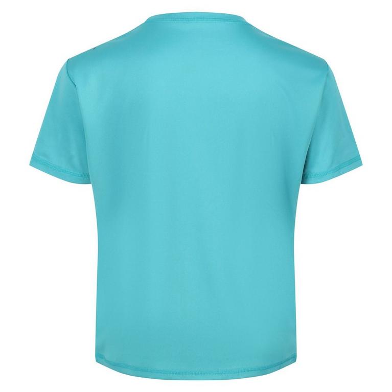 Turquoise - Regatta - quiksilver womens herringbone short sleeve camp shirt - 2