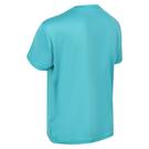 Turquoise - Regatta - quiksilver womens herringbone short sleeve camp shirt - 4
