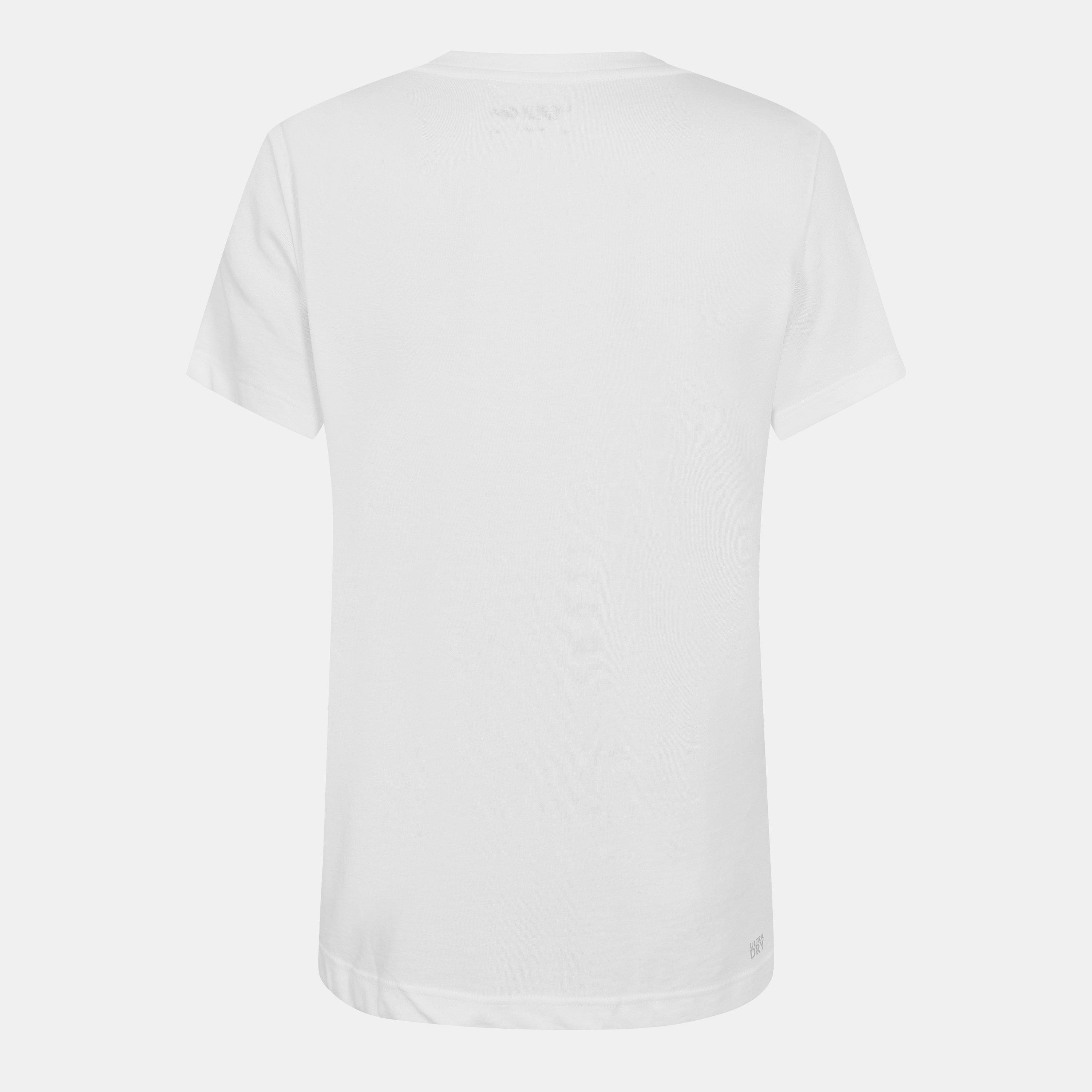 White/Green - Lacoste - Regular Fit T-Shirt - 2