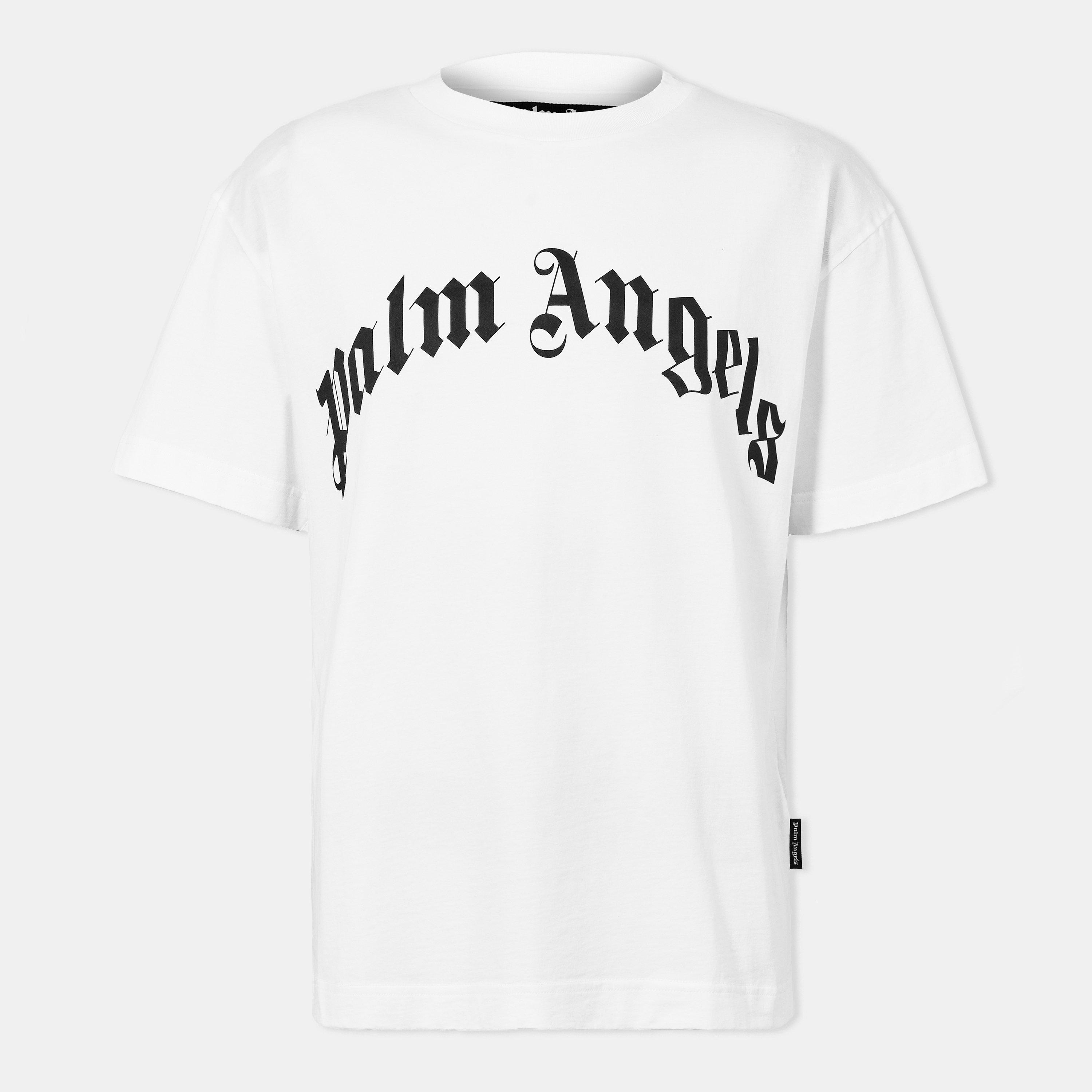 Palm Angels Men's Oversized T-Shirt - White/Black - 2XL