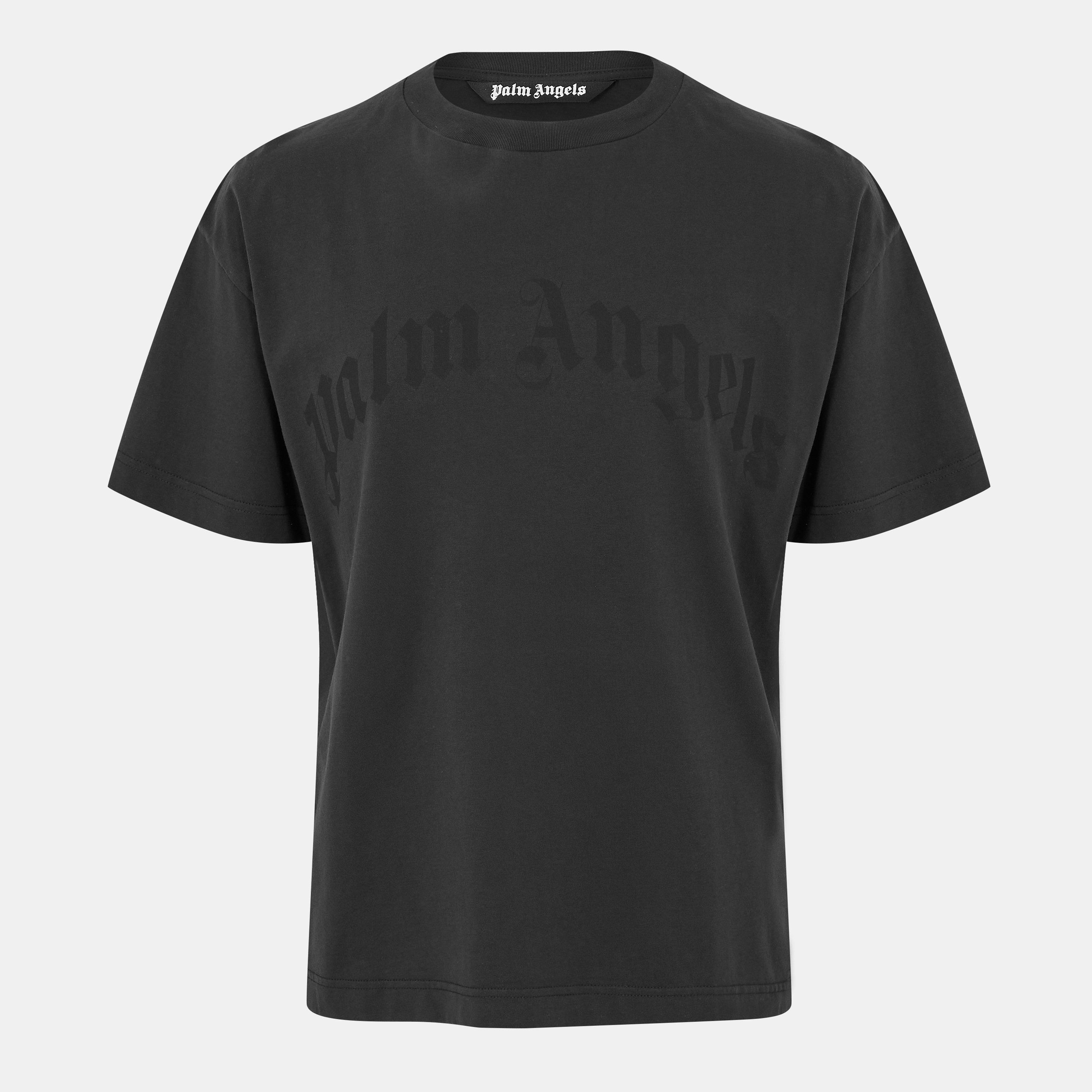 Palm Angels Men's Oversized T-Shirt - Black/Black - S