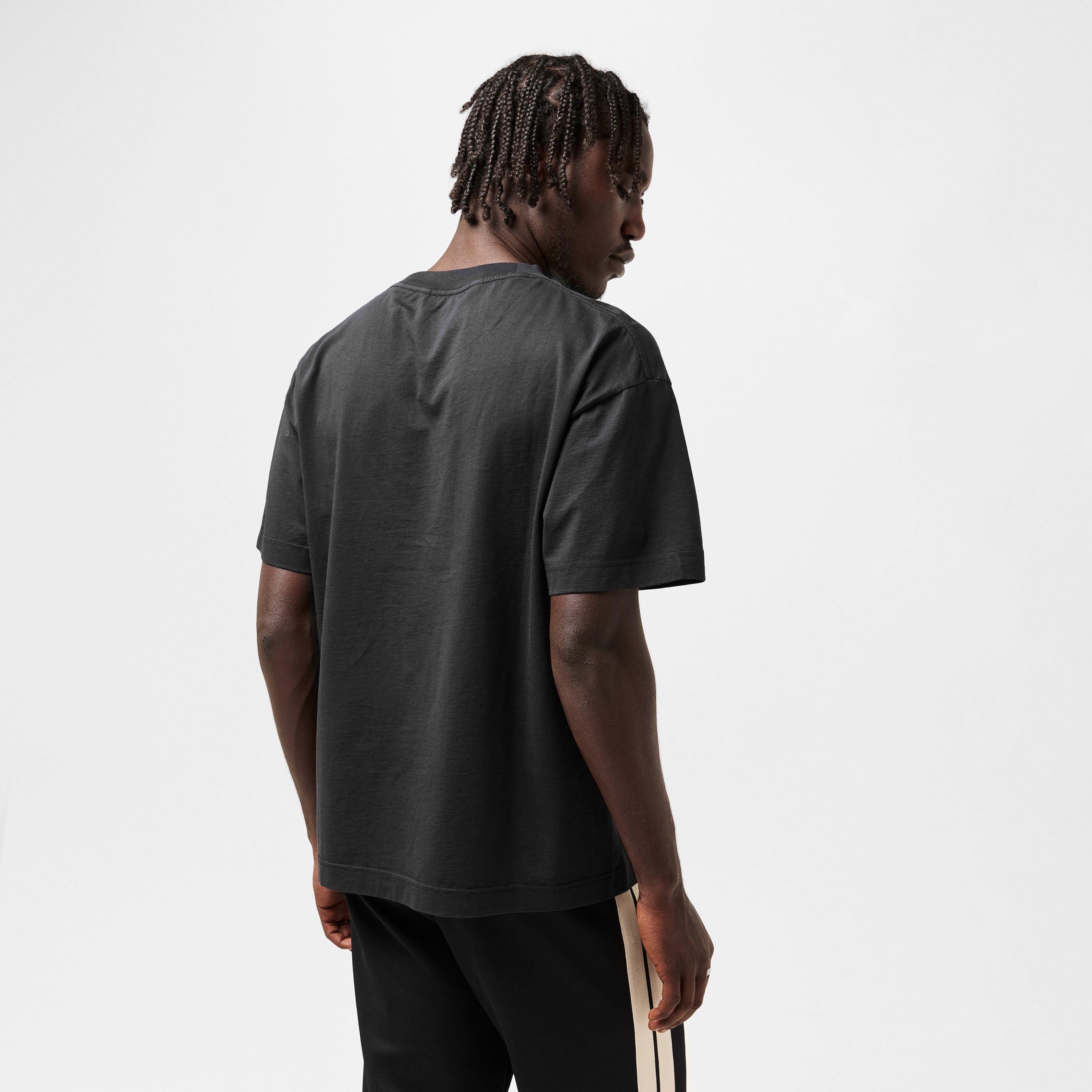 Black/Black - Palm Angels - Men's Oversized T-Shirt - 4