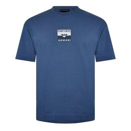 Emporio Armani Embroidered Logo T-Shirt