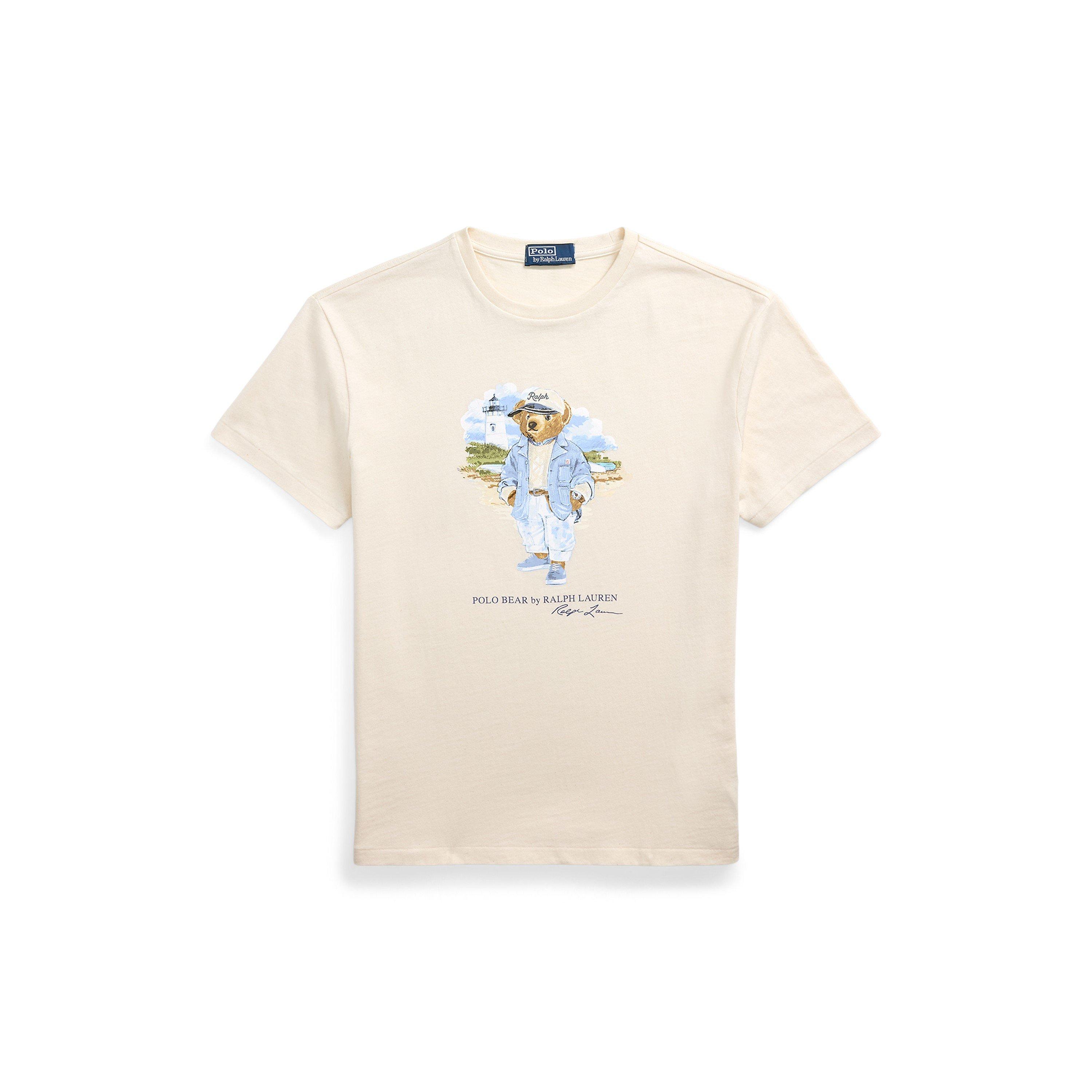 Polo Ralph Lauren Custom Slim Fit Polo Bear Jersey T-Shirt - Nevis Bear - Size 2XL