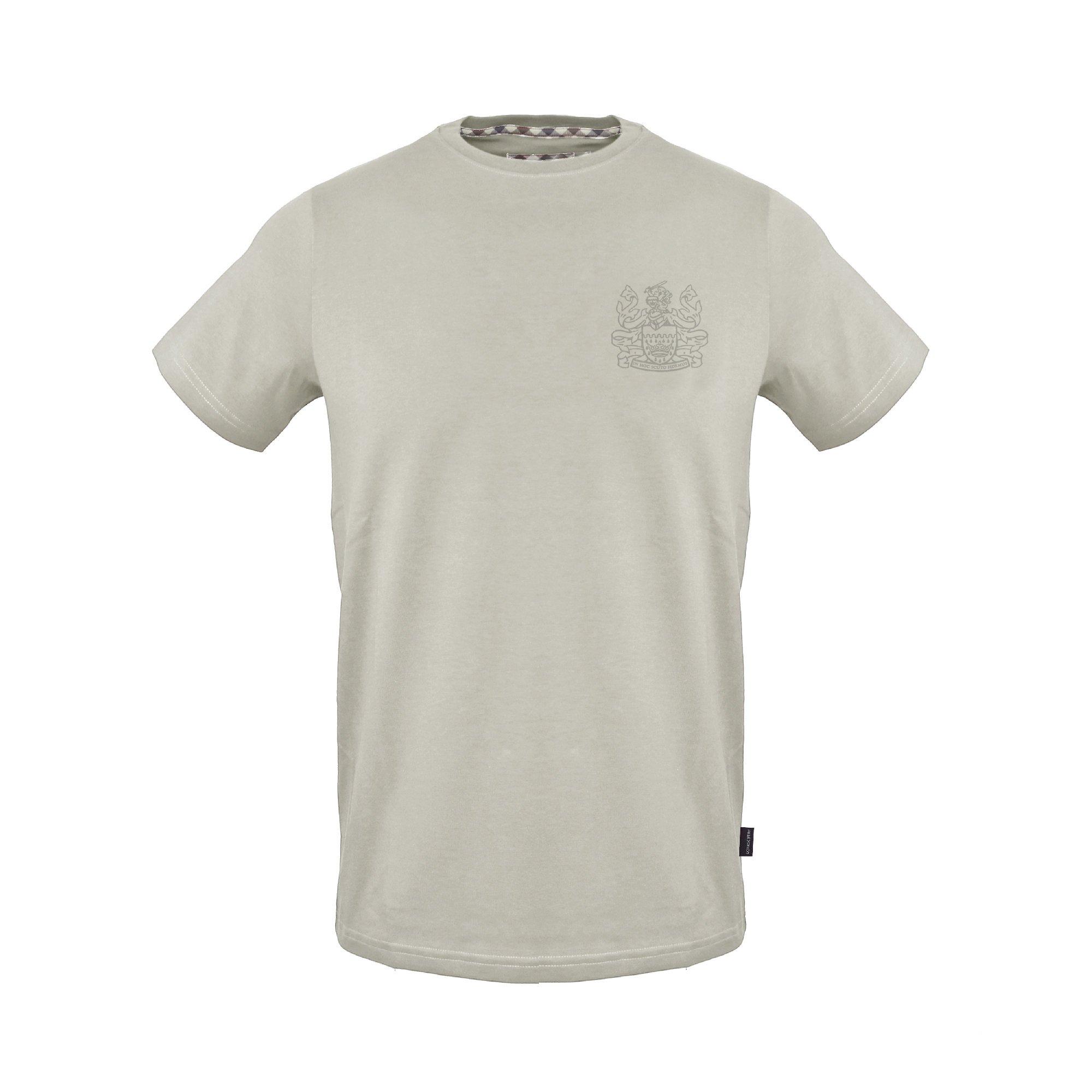 Aquascutum Men's T-Shirt - Grey - Small
