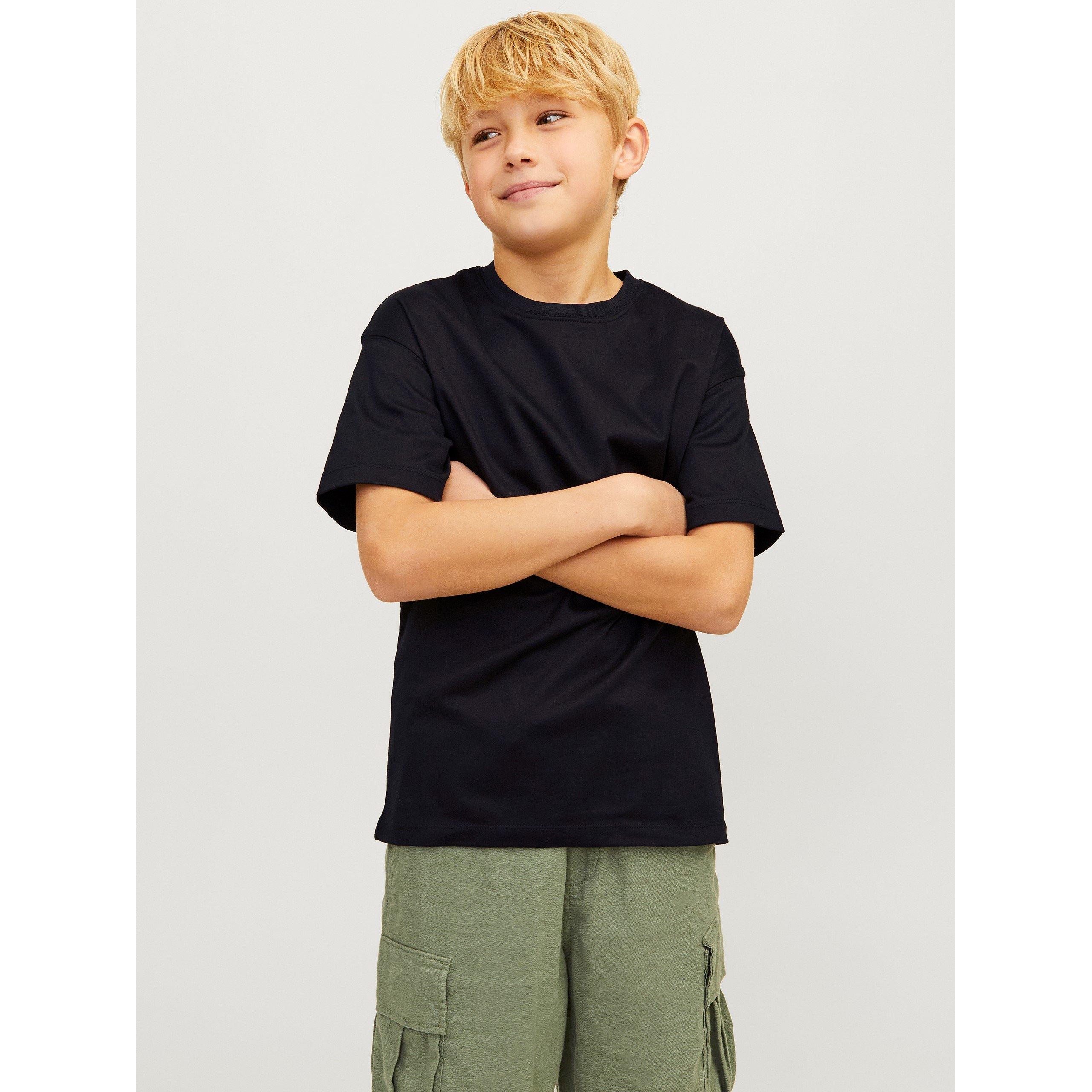Black - Jack and Jones - Kids' Regular Fit T-Shirt - 1