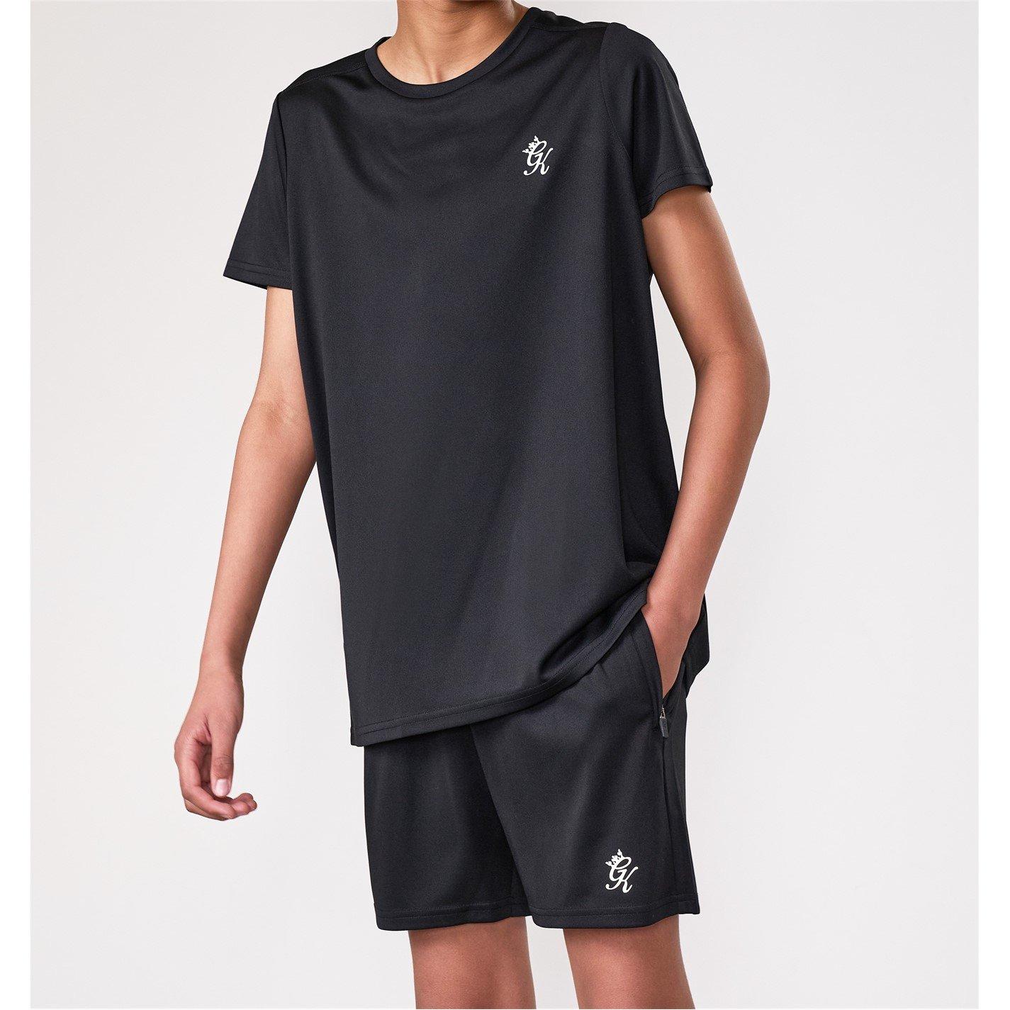  Black - Gym King - Kids Lightweight T-Shirt - 1