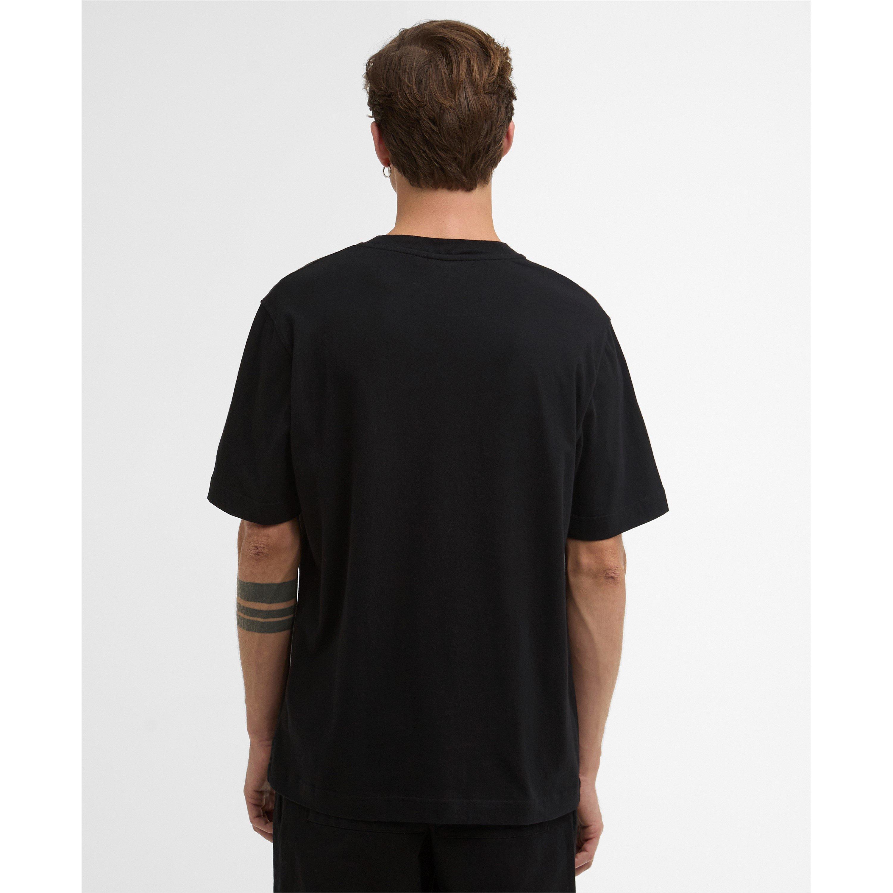 Black BK11 - Barbour International - Men's T-Shirt - 3