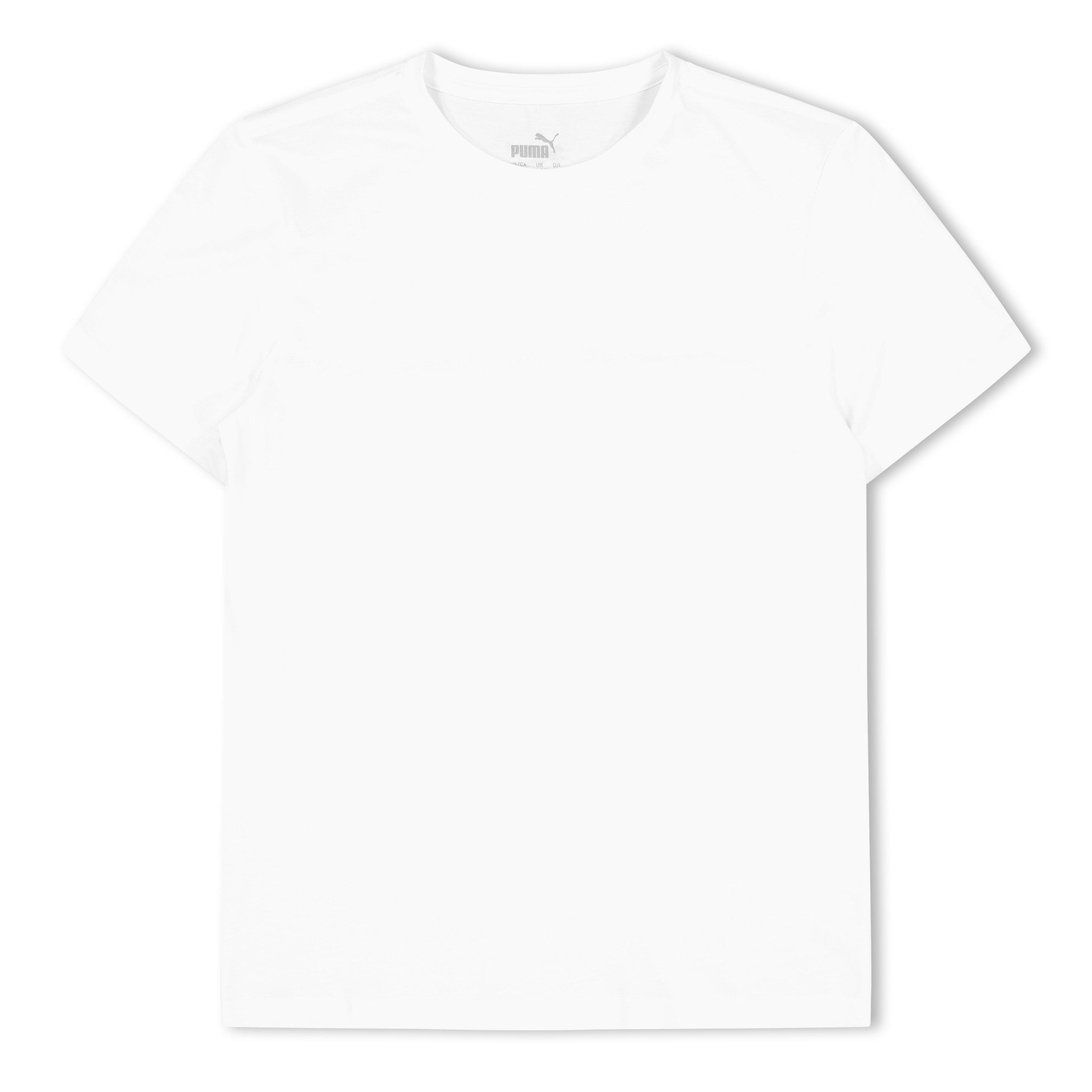 Puma Blanco - Puma - Unisex Kids' Blank Base Boy T-Shirt - 1
