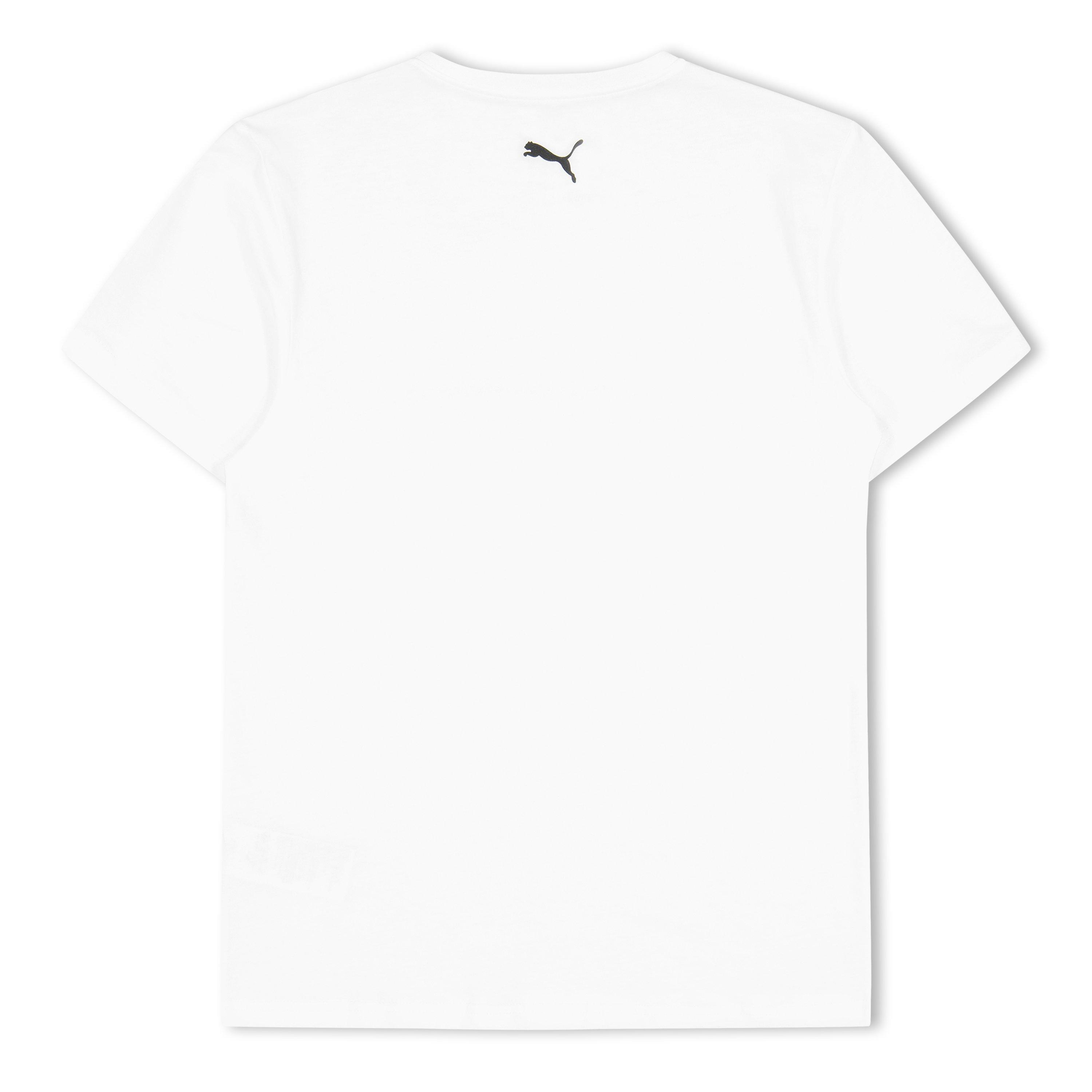 Puma Blanco - Puma - Unisex Kids' Blank Base Boy T-Shirt - 2