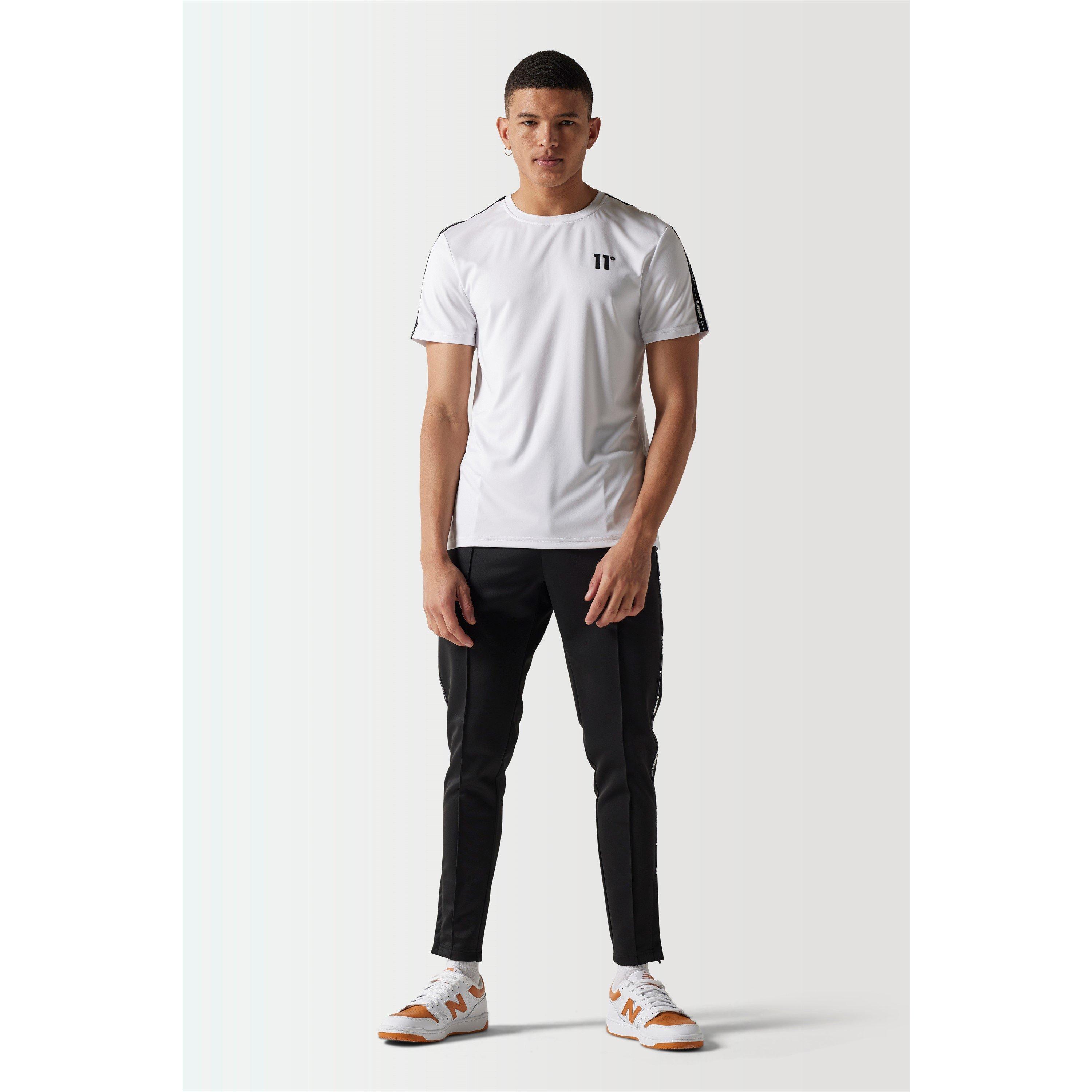 White - 11 Degrees - Microtape T-Shirt - White - 1