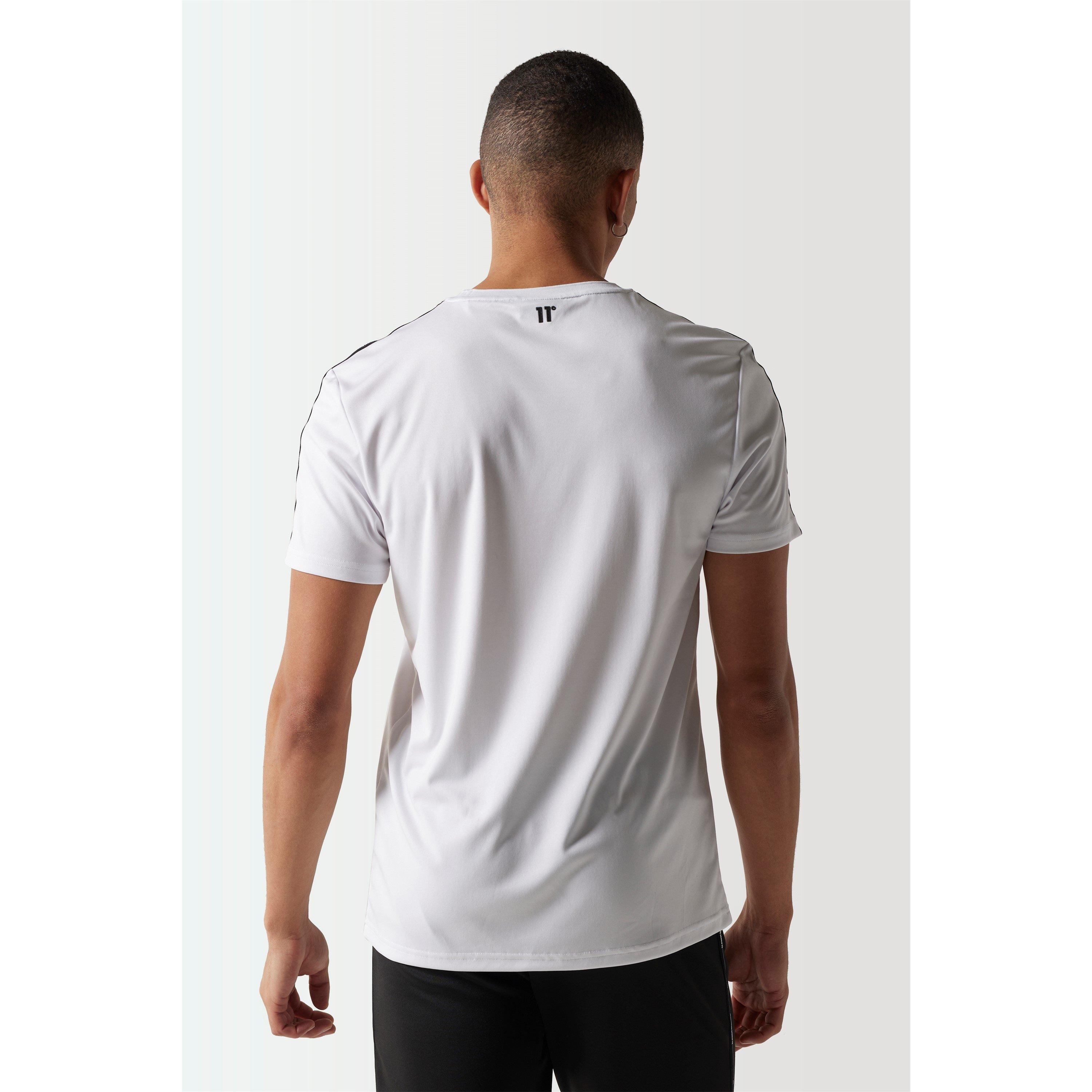 White - 11 Degrees - Microtape T-Shirt - White - 4
