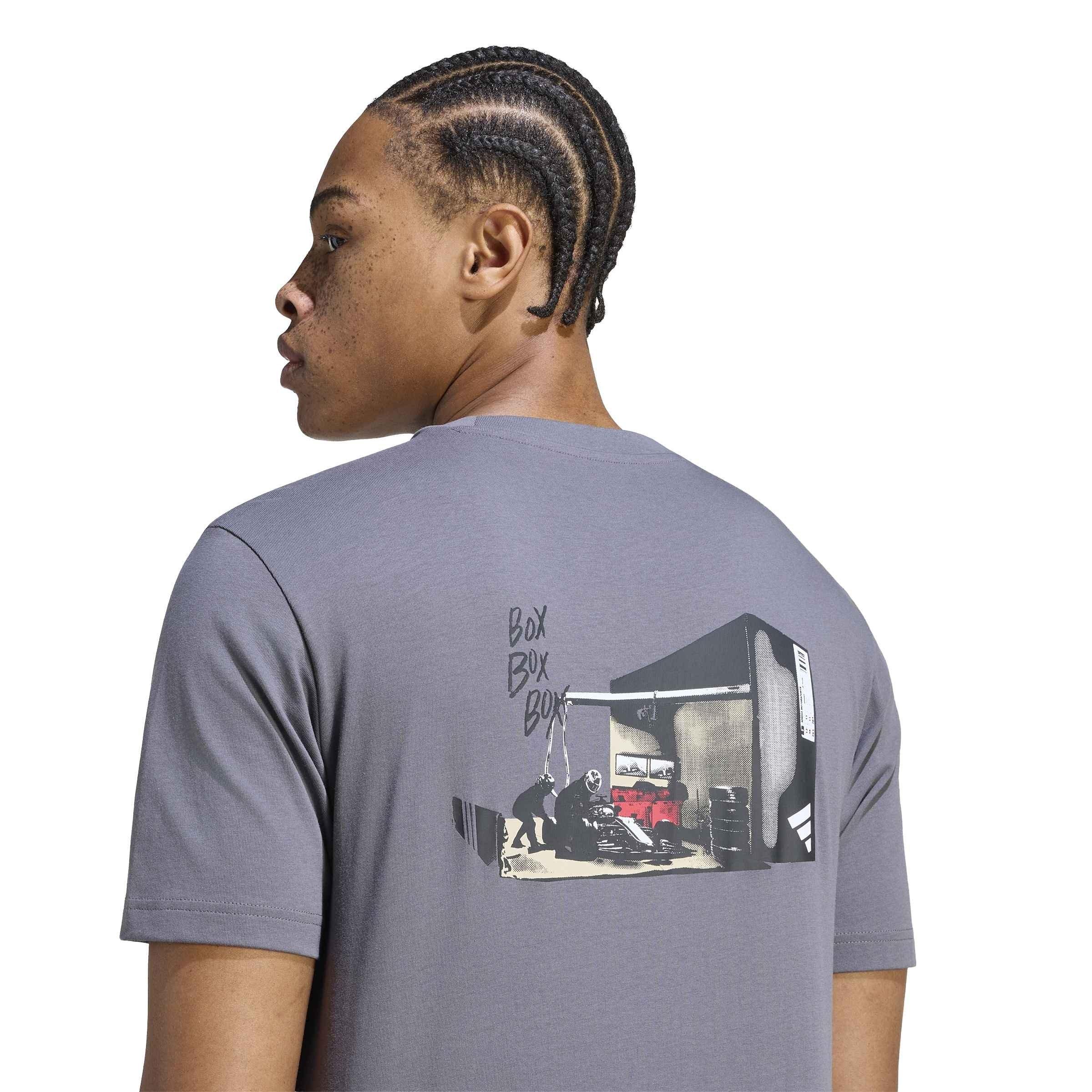 Grey Five - adidas - Men's MTS Box T-Shirt - 5