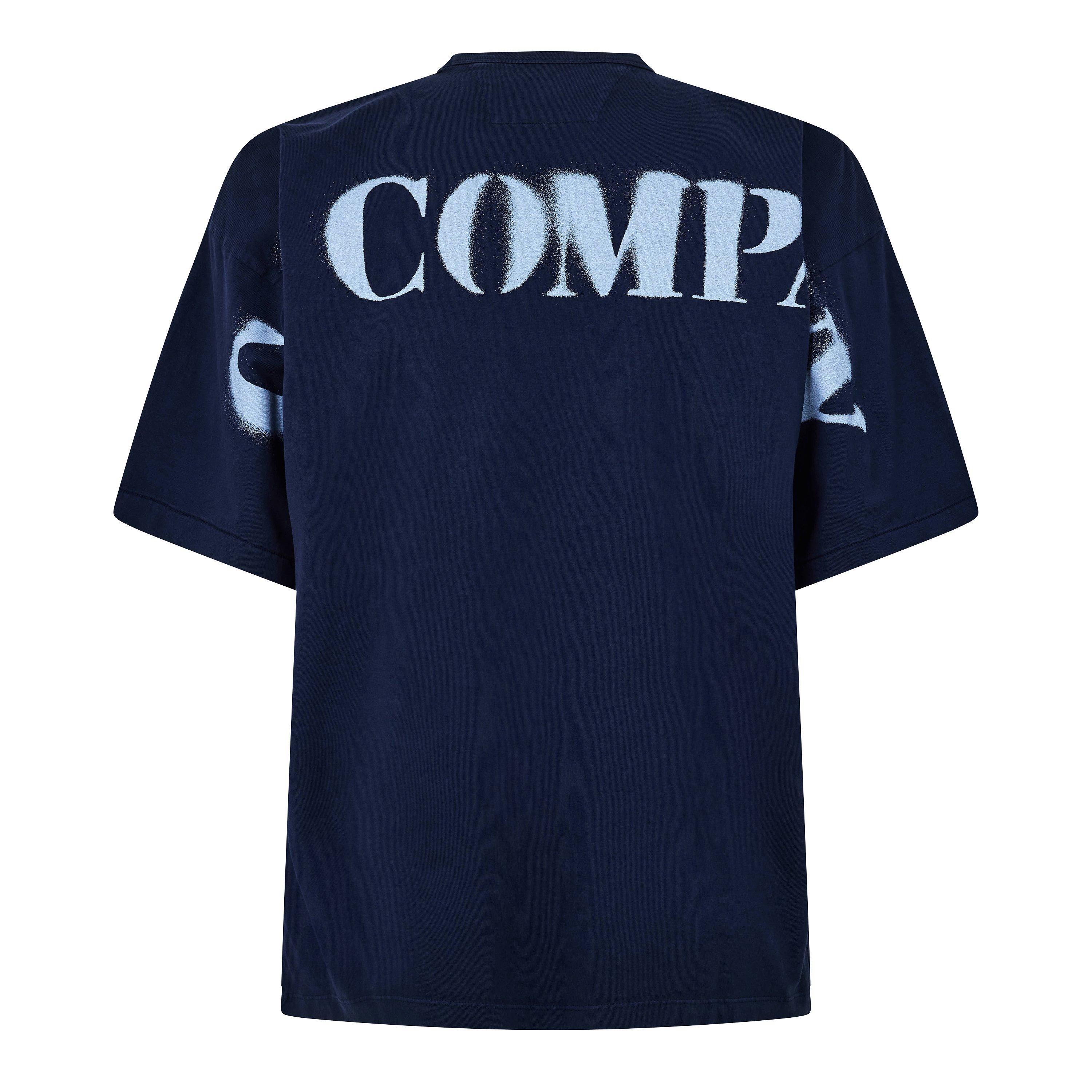 Midnght Nvy 889 - CP Company - CP Back Logo TS Sn61 - 2