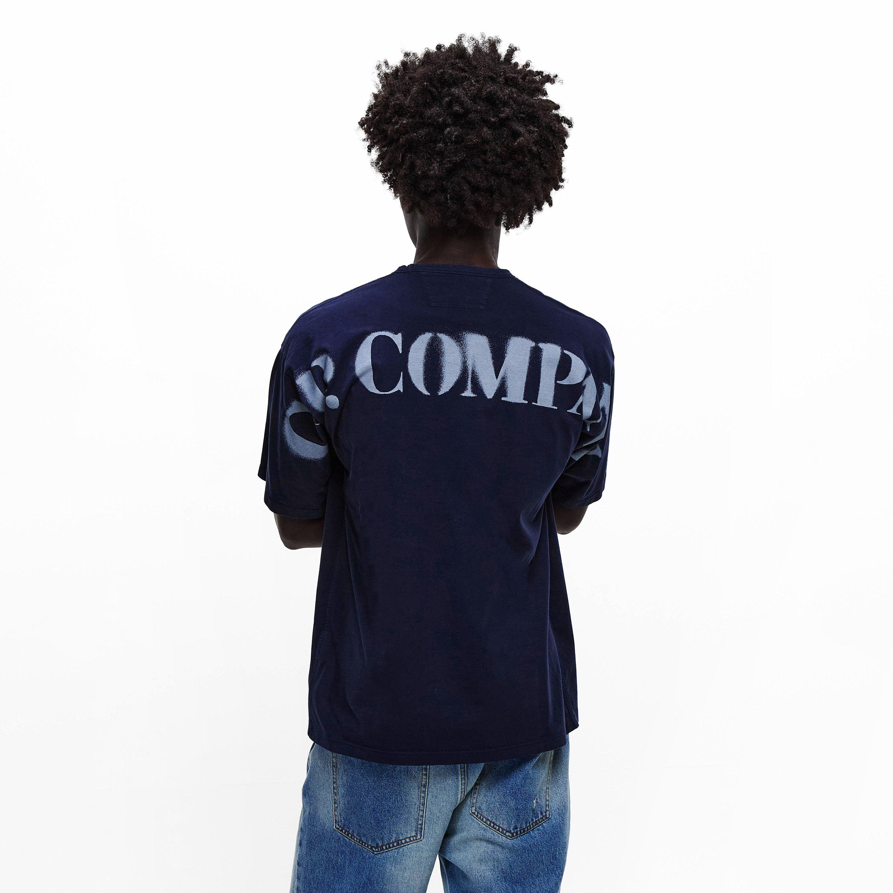 Midnght Nvy 889 - CP Company - CP Back Logo TS Sn61 - 4