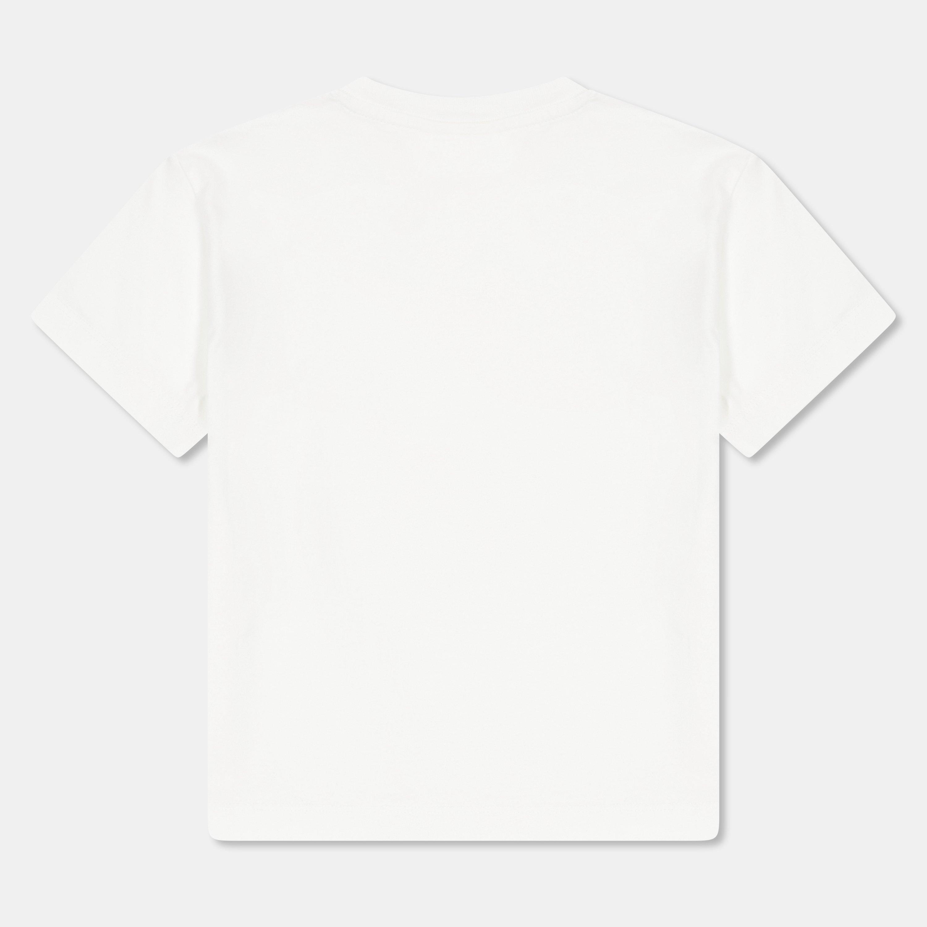 Wht/Pnk 0132 - Off White - Kids' Heart Regular Fit T-Shirt - 2