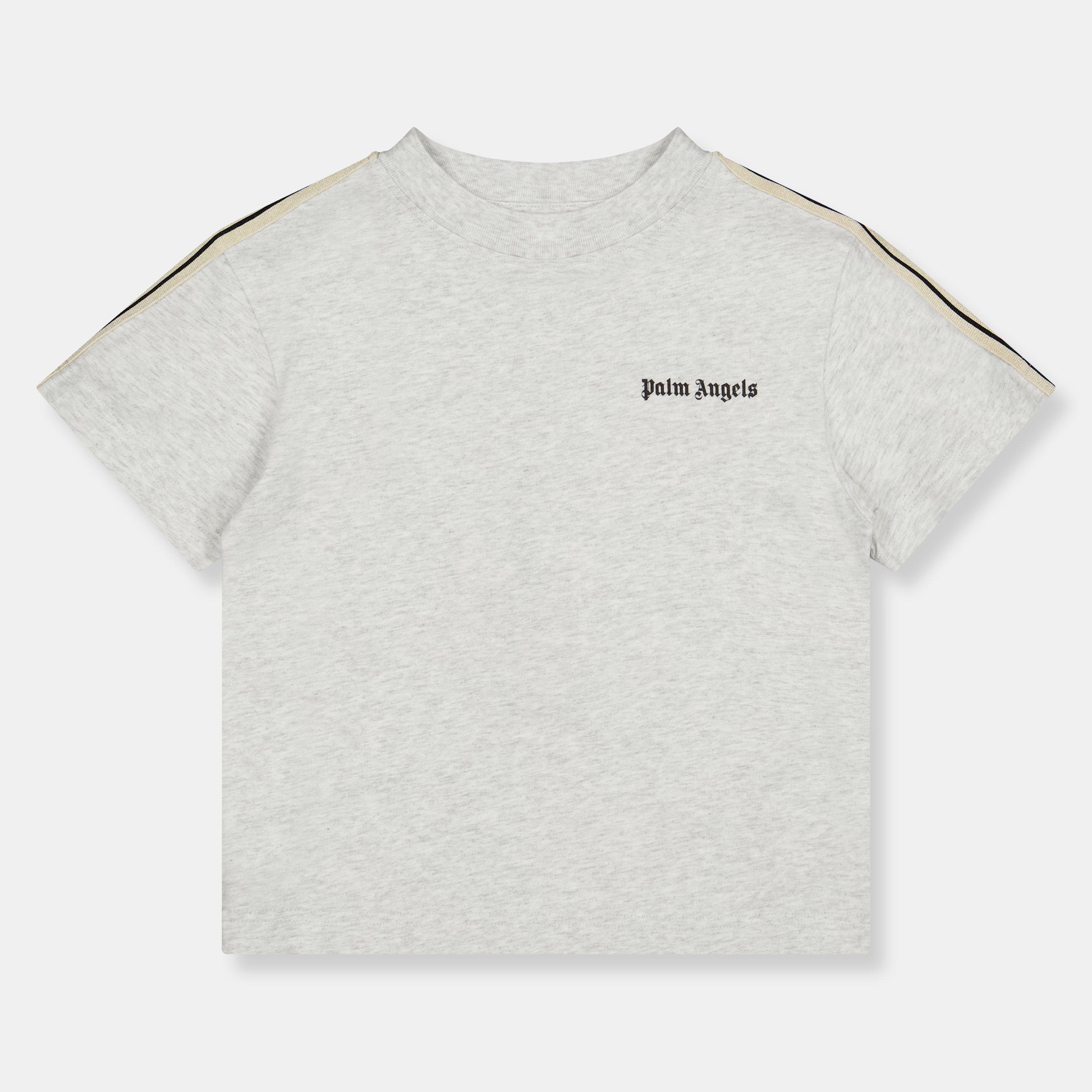 Grey Marl 0810 - Palm Angels - Unisex Kids' T-Shirt - 1