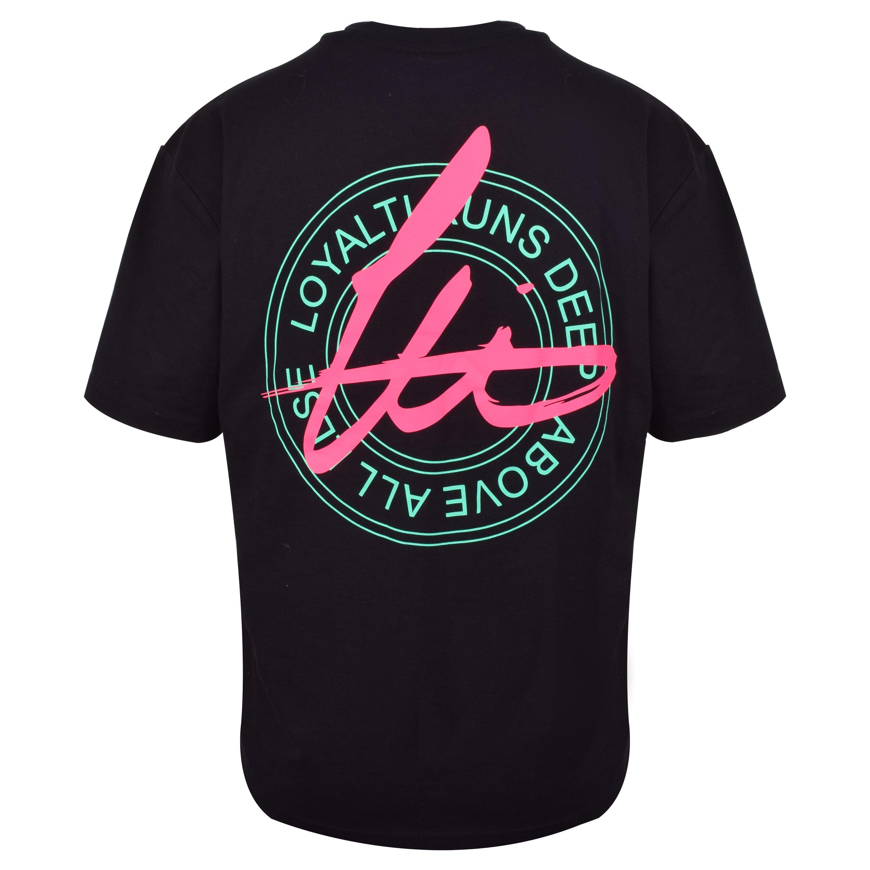 Nero - Loyalti - Neon Badge Regular Fit T-Shirt - 2