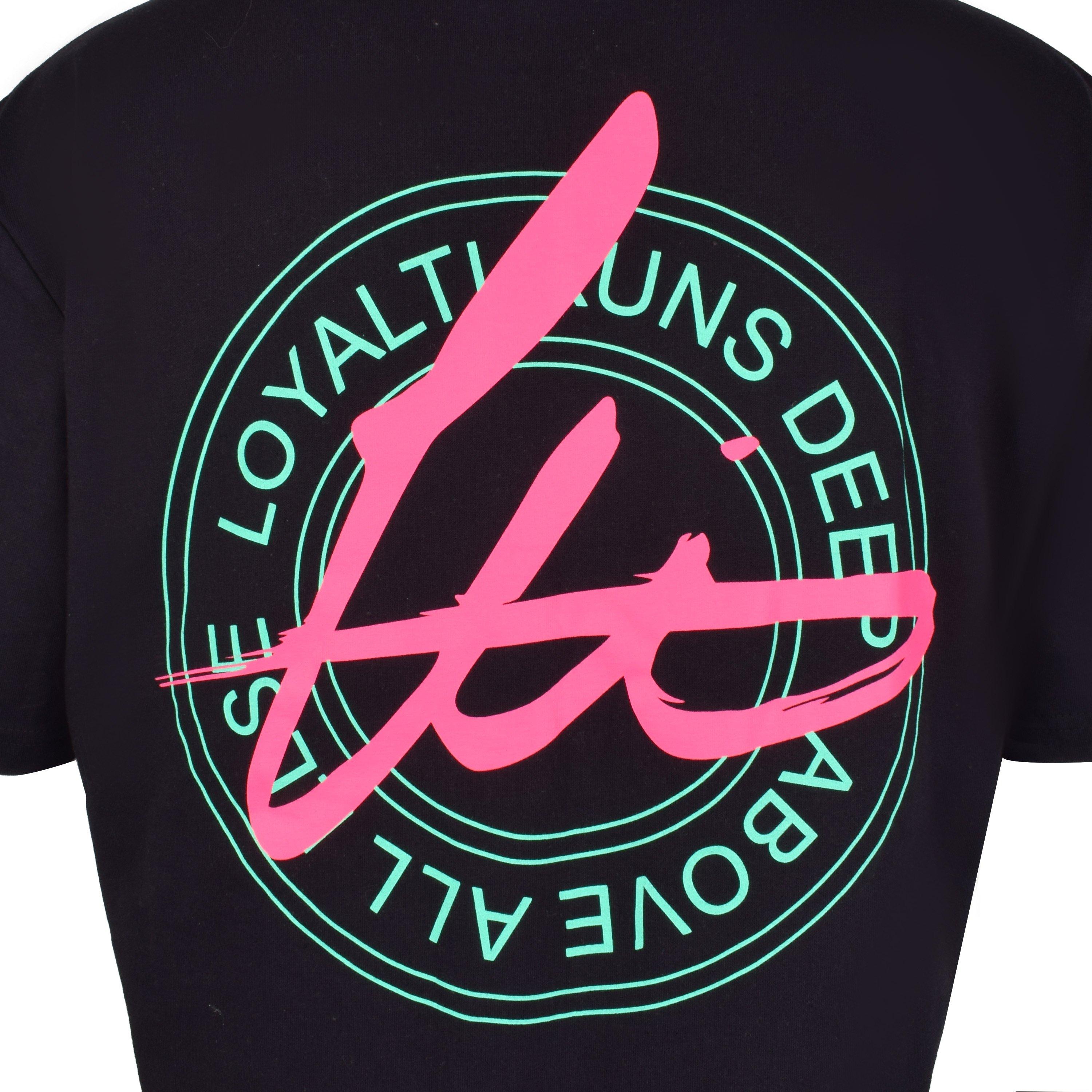 Nero - Loyalti - Neon Badge Regular Fit T-Shirt - 3