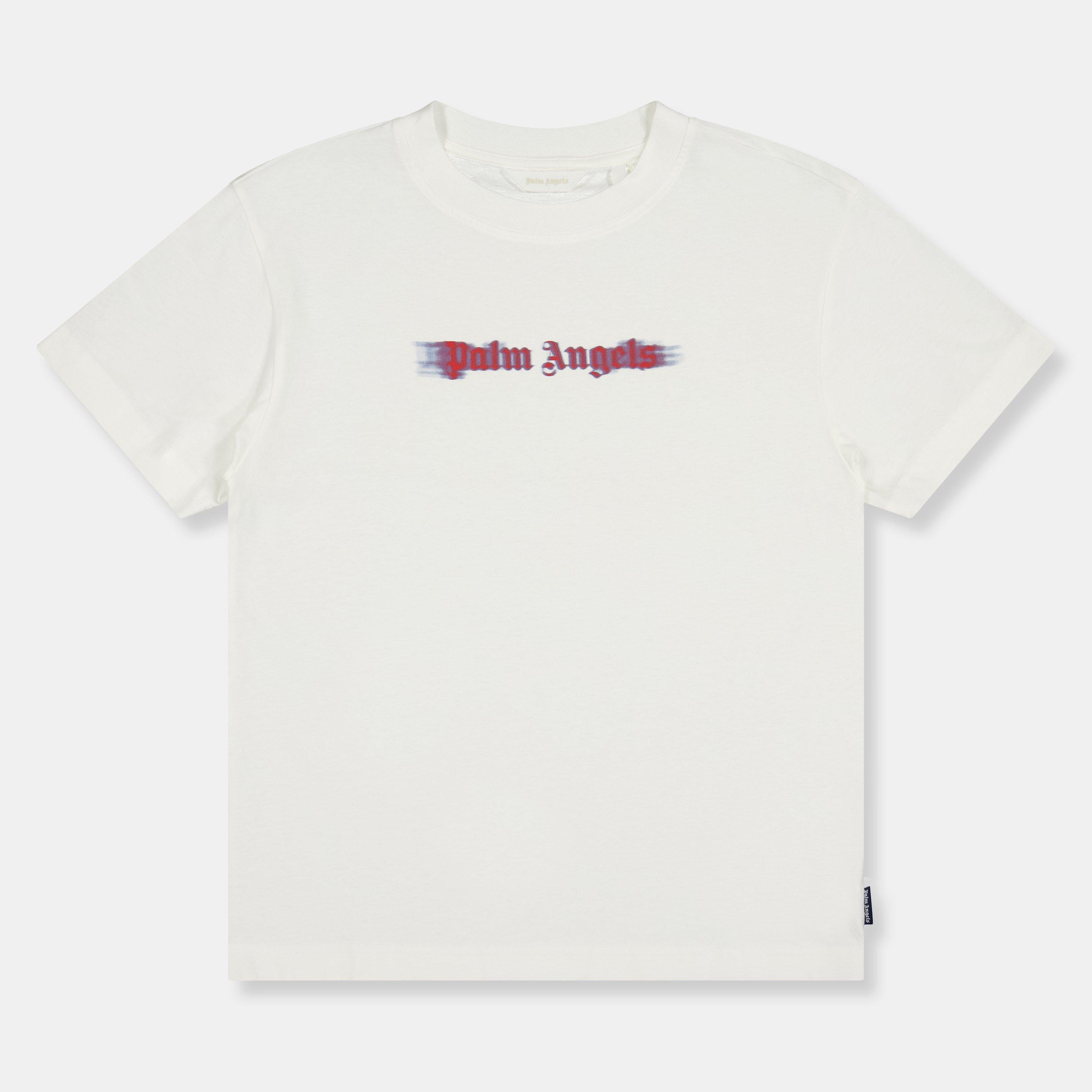 Palm Angels  Kids T-Shirt - White 0325 - 8Y