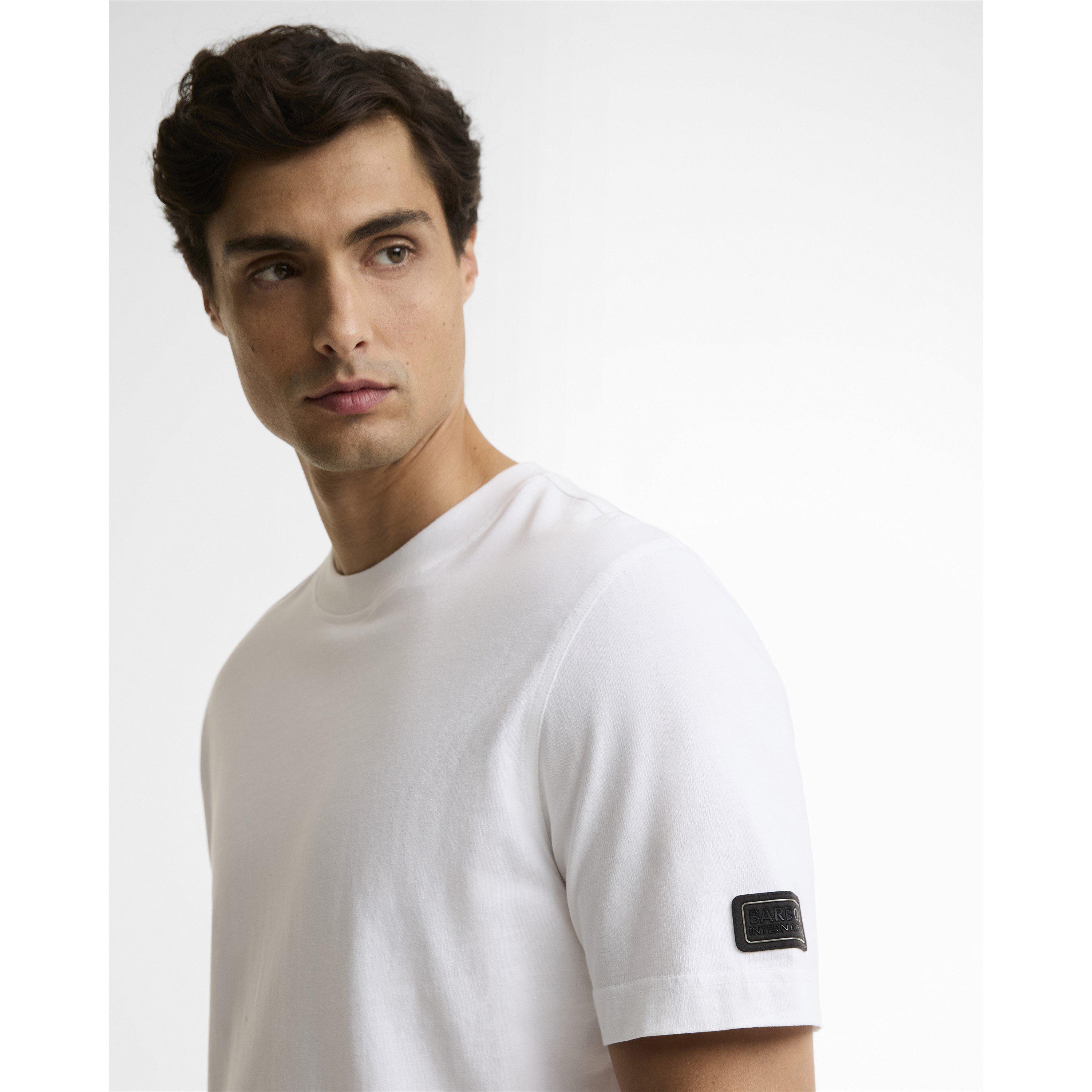 White - Barbour International - B.Int Outline T Sn64 - 5