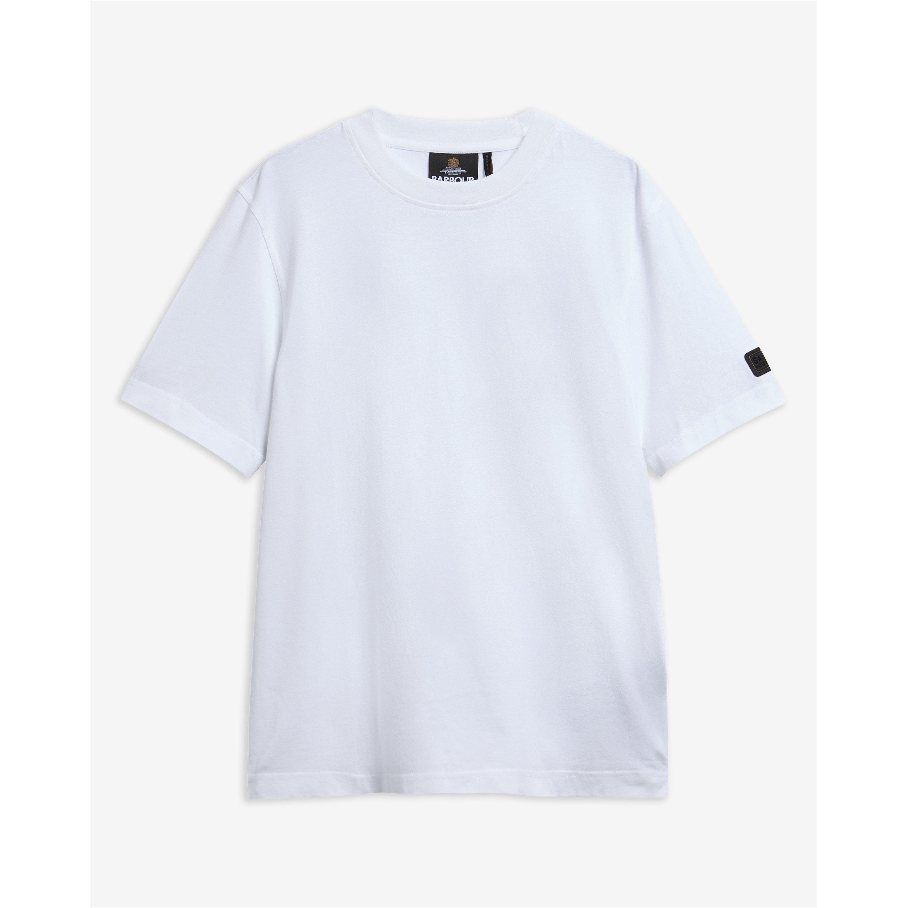 White - Barbour International - B.Int Outline T Sn64 - 10