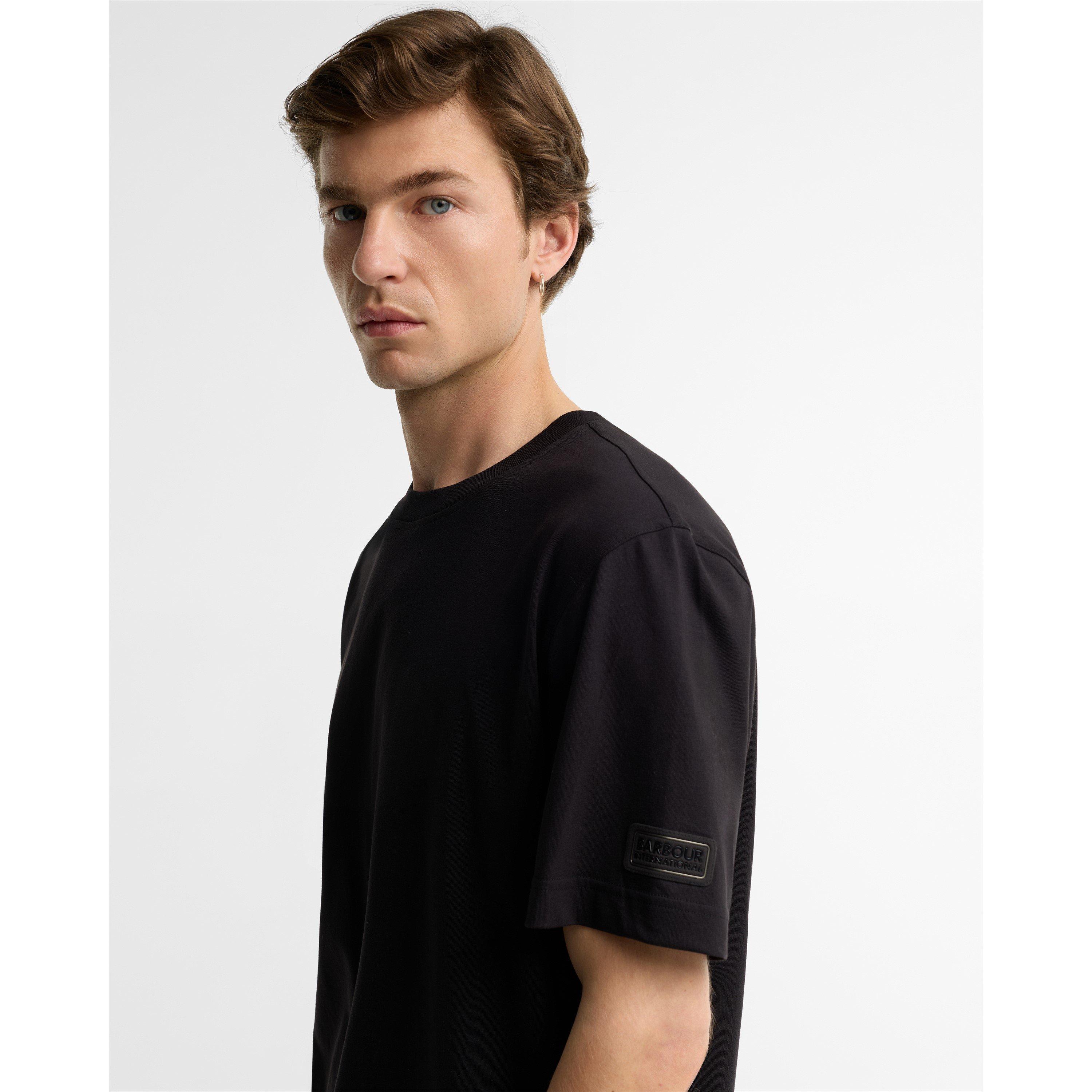 Black - Barbour International - B.Int Outline T Sn64 - 5