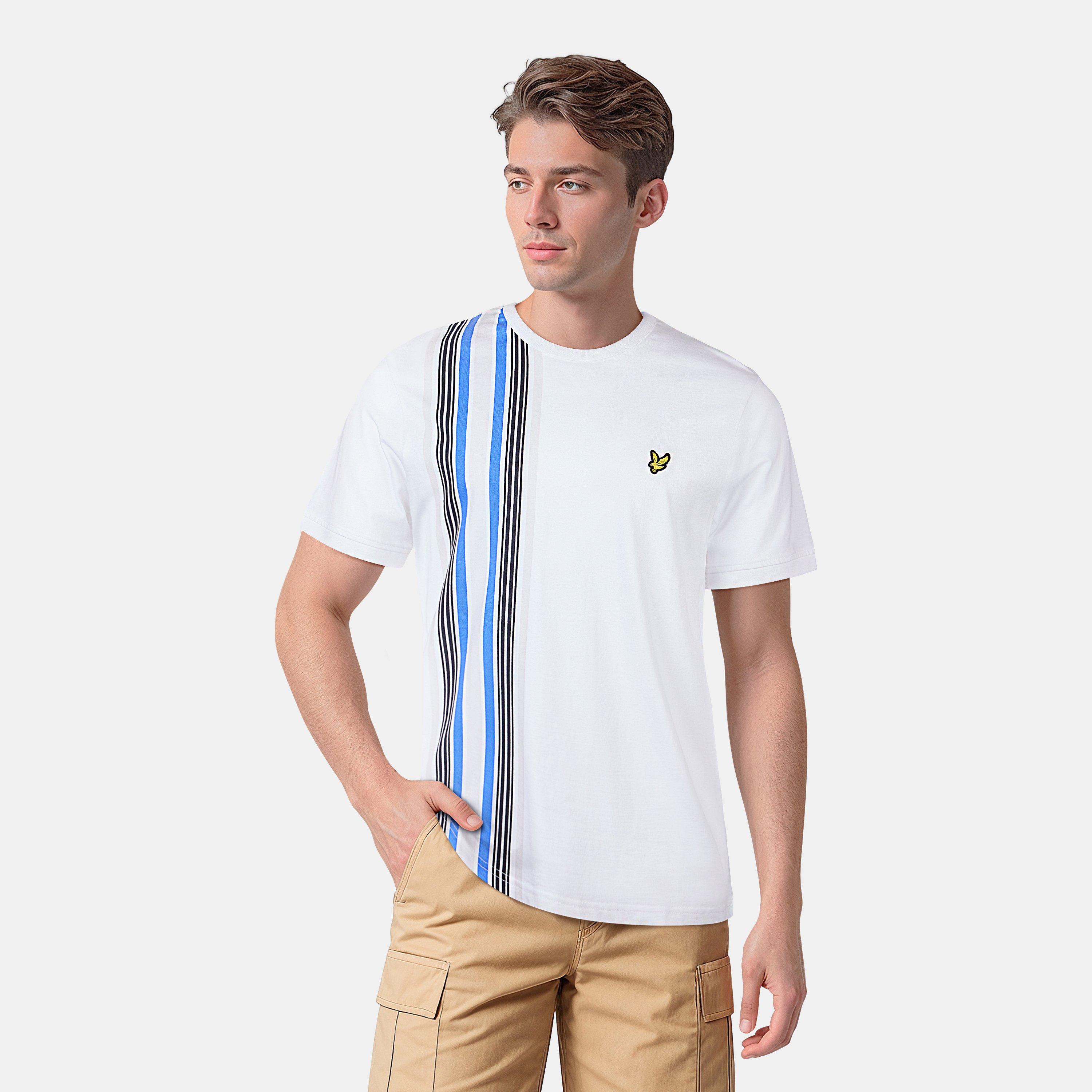 White - Lyle and Scott - Men's Deck T-Shirt - 3