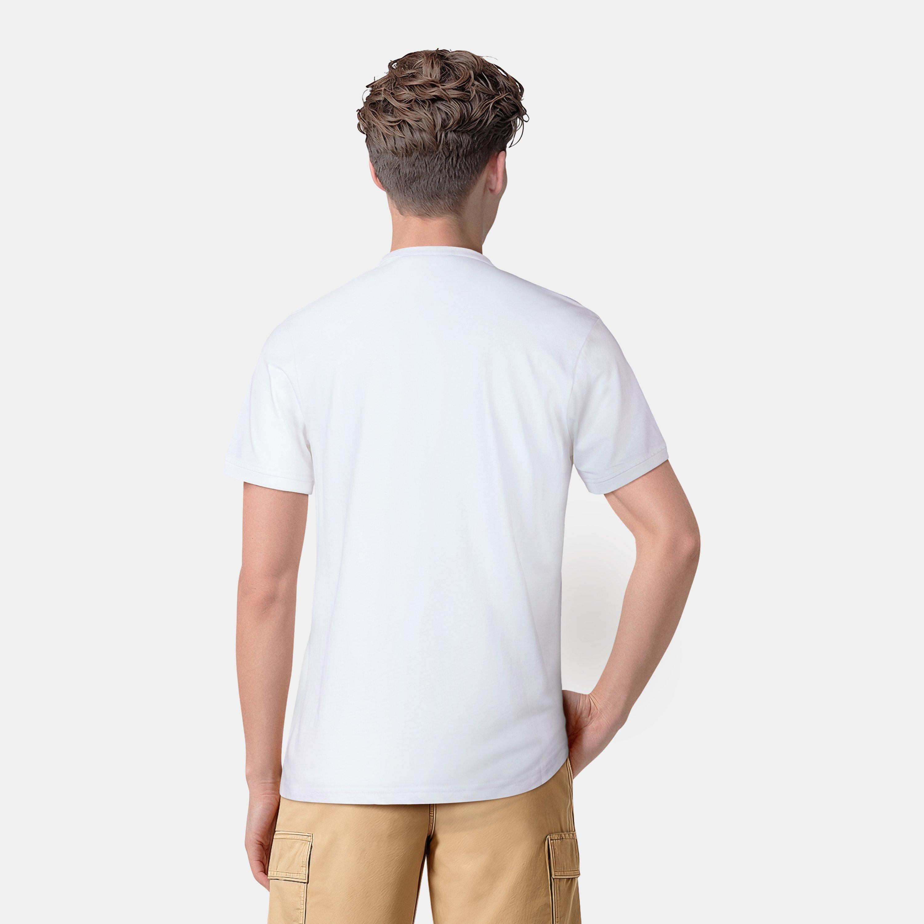 White - Lyle and Scott - Men's Deck T-Shirt - 4