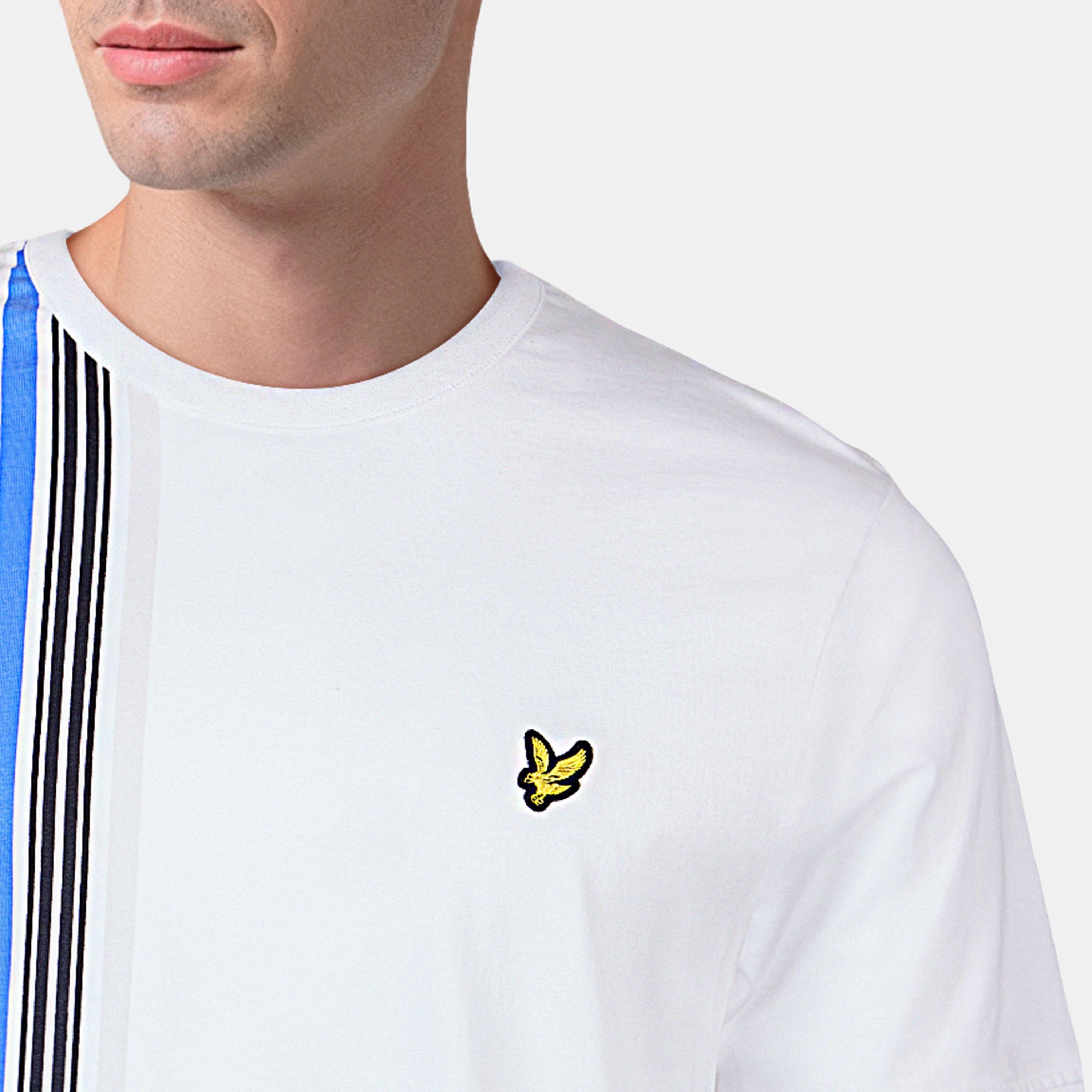 White - Lyle and Scott - Men's Deck T-Shirt - 5