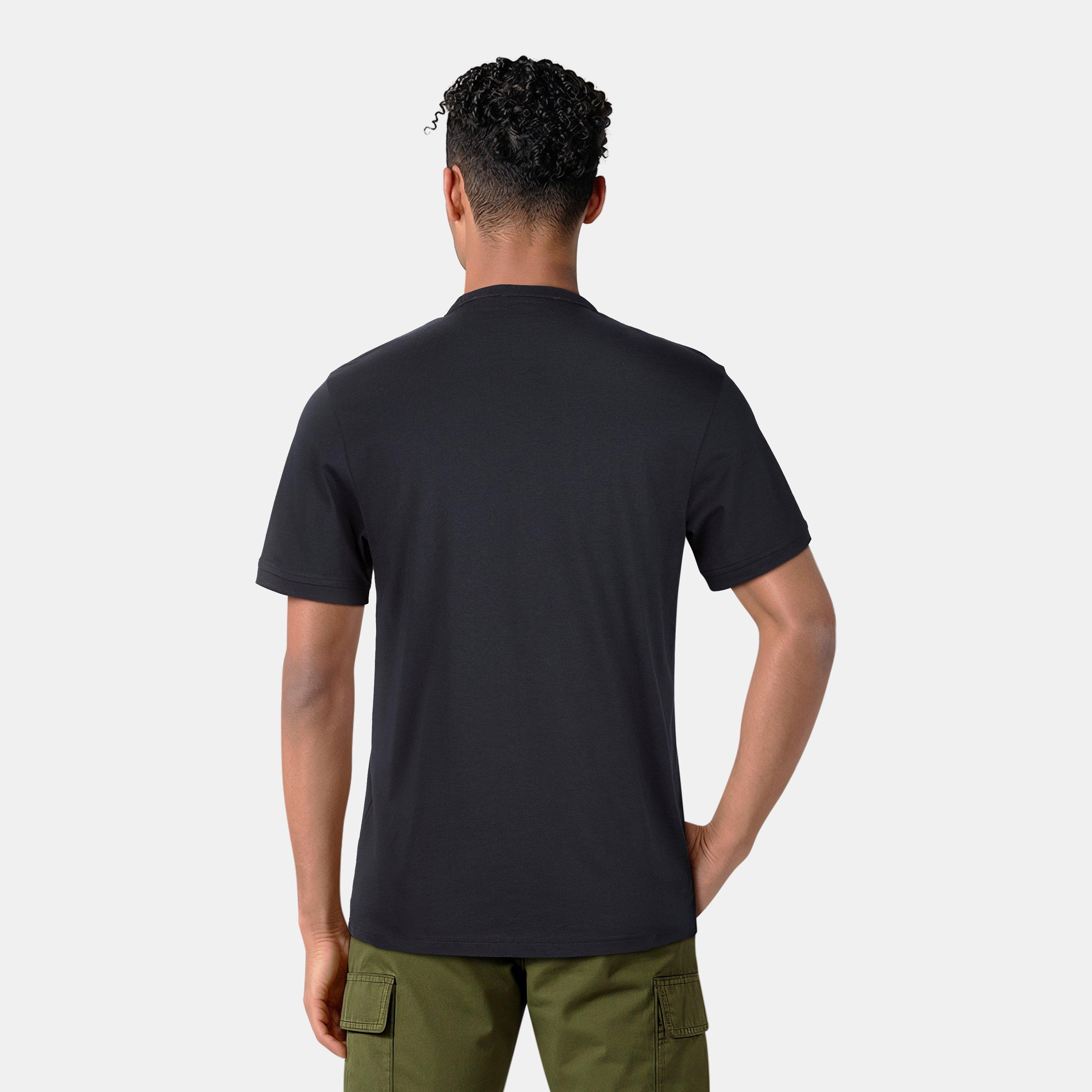  Dark Navy - Lyle and Scott - Men's Deck Regular Fit T-Shirt - 4