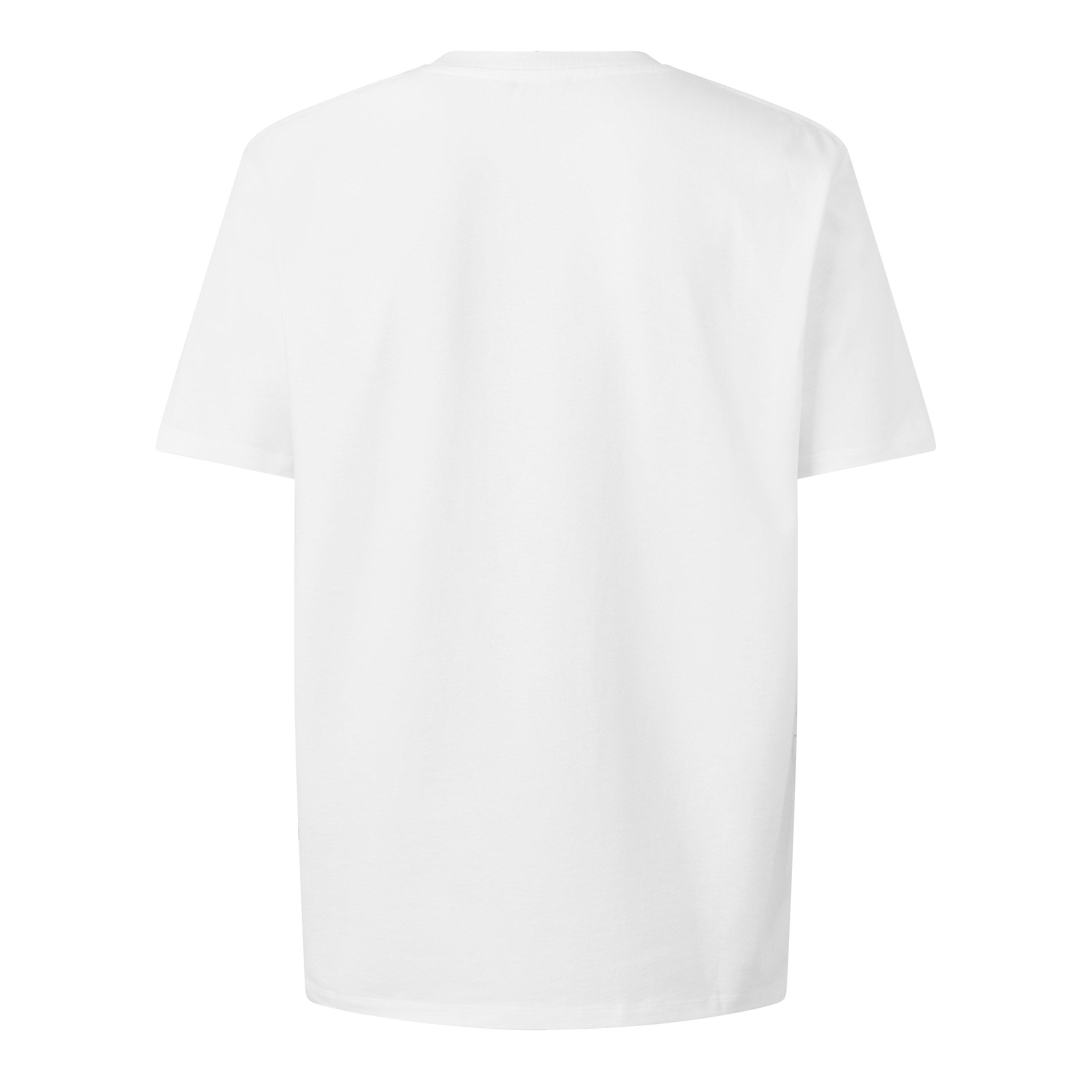 White - Balmain - Balmain Flock Tee Sn64 - 2
